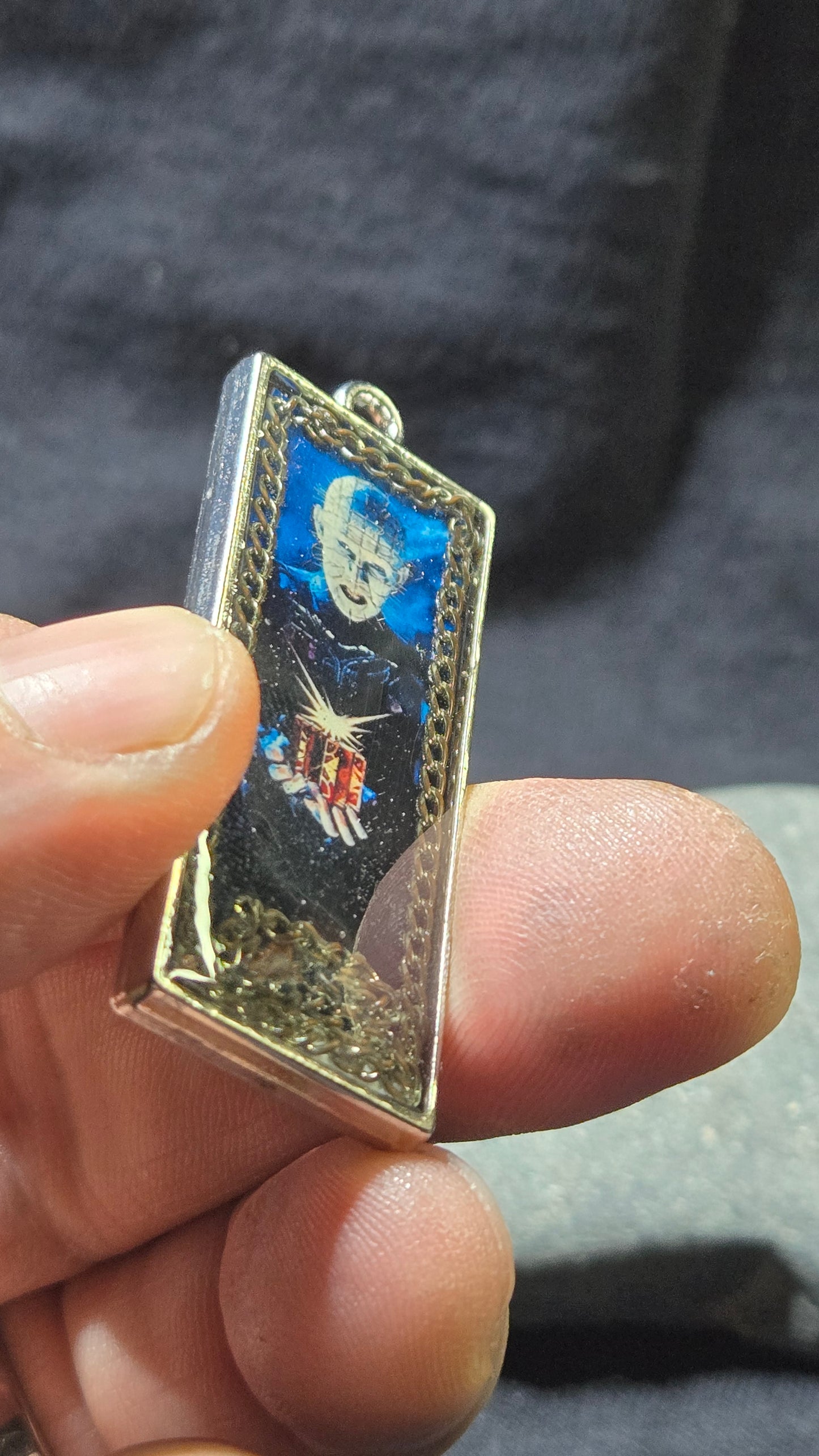 Hellraiser-Inspired Pinhead Pendant
