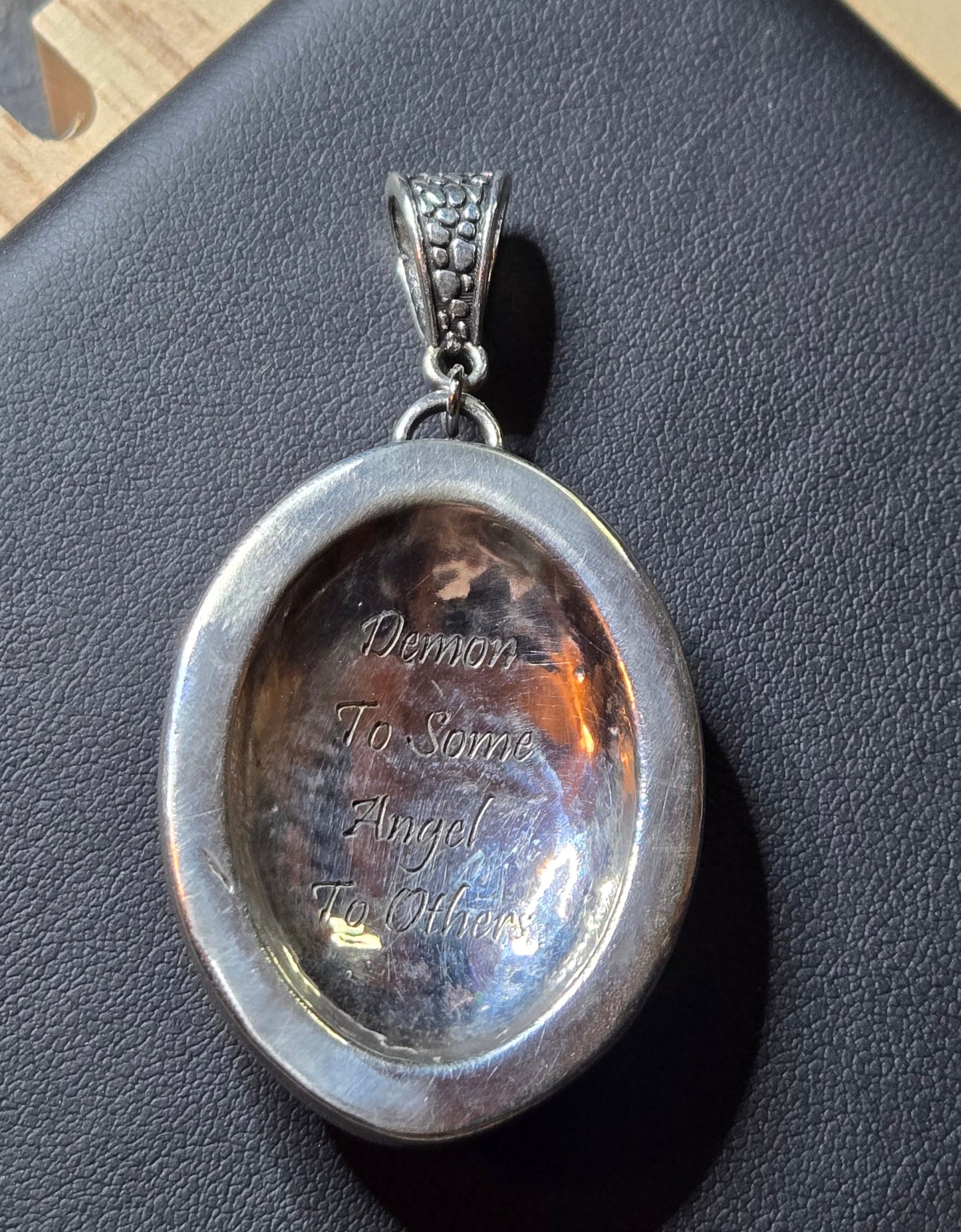 Custom .925 Sterling Silver Chatterer Pendant – Hellraiser Inspired
