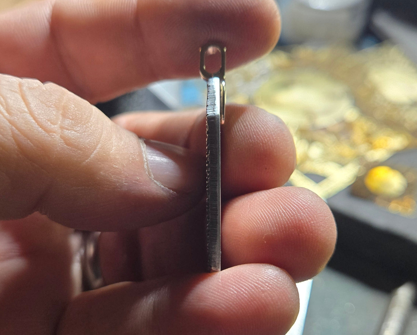 Aged Michael Myers Coffin Pendant