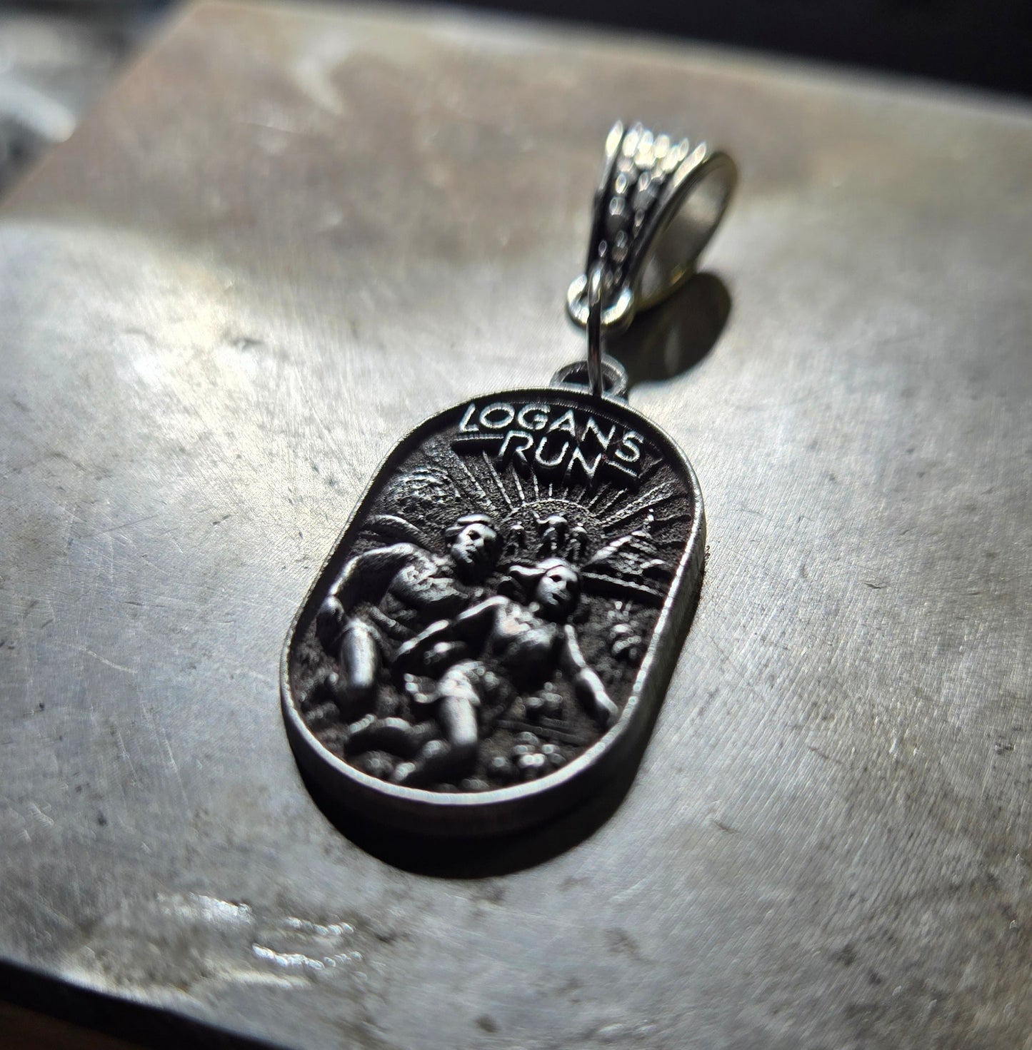 Custom Vintage-Style Logan’s Run Pendant