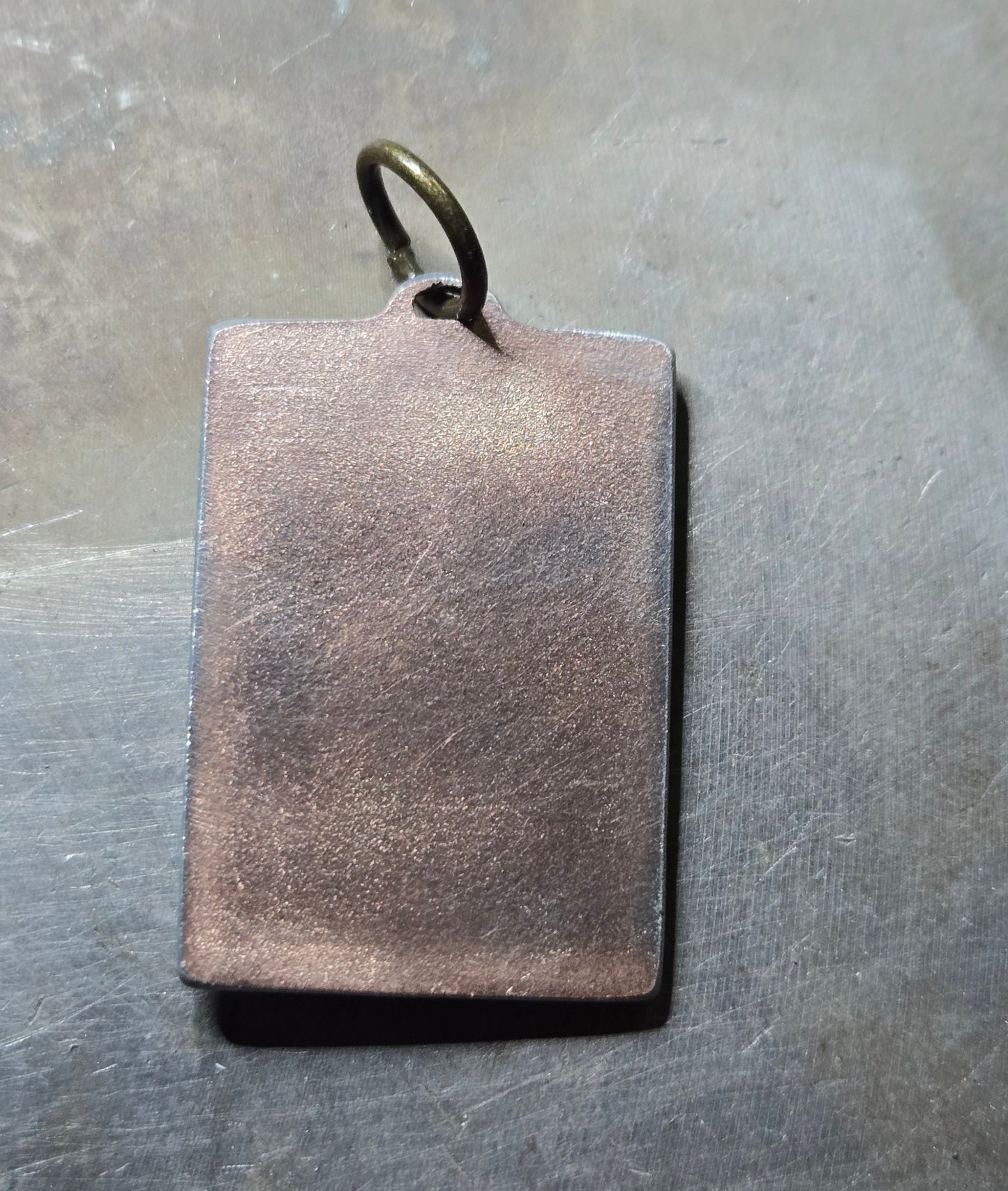 Custom Square Hellraiser Pinhead Pendant