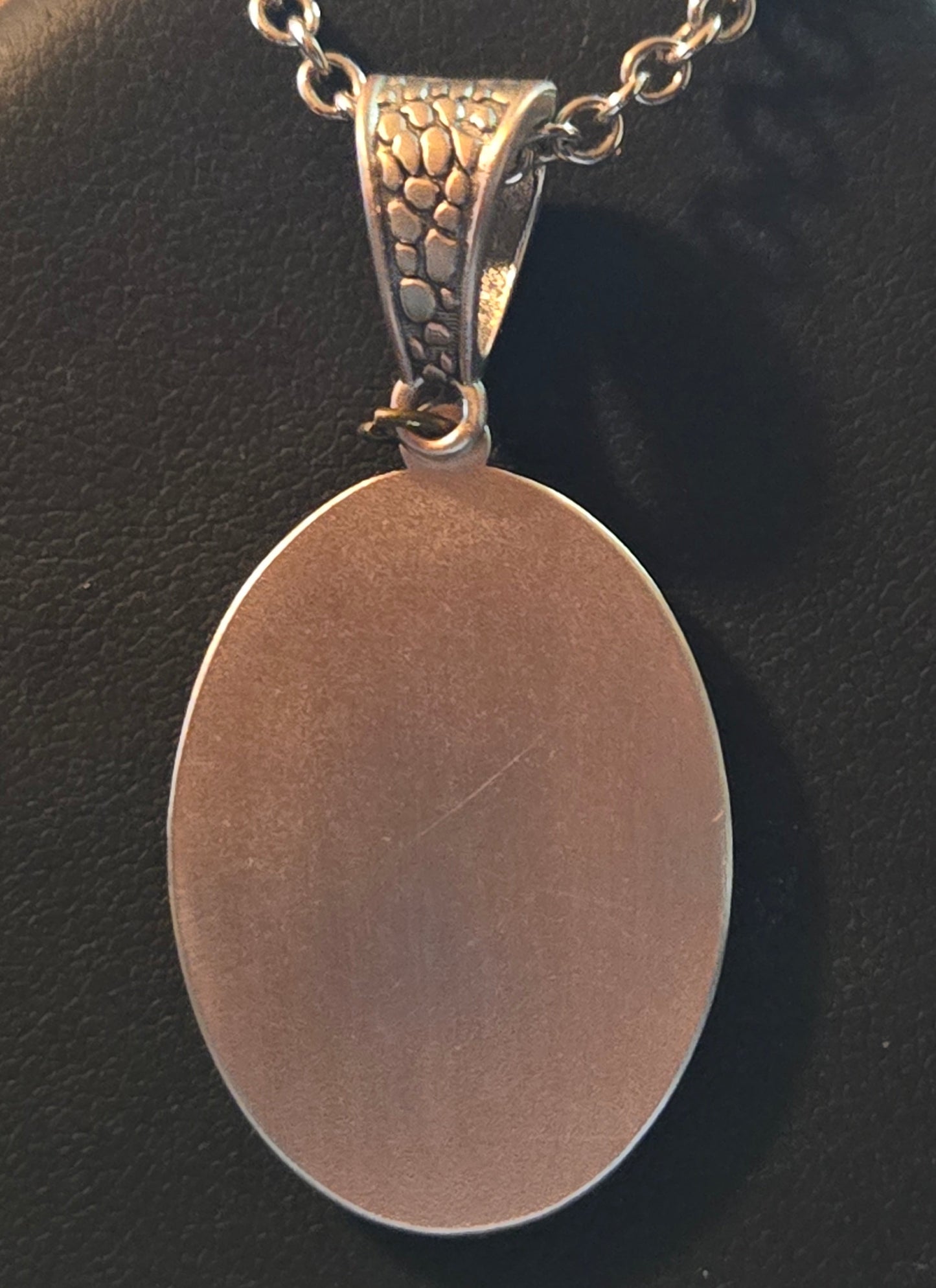 Seduced by the Devil — Oval Nun & Satan Portrait Pendant | Limited Sinister Relic
