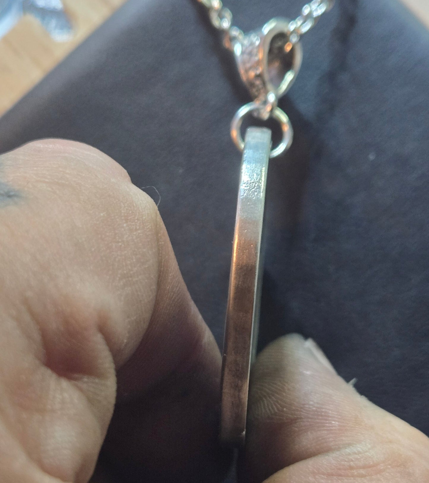 39.5mm Sterling Silver Satanic Two-Sided Pendant – 2025 Edition