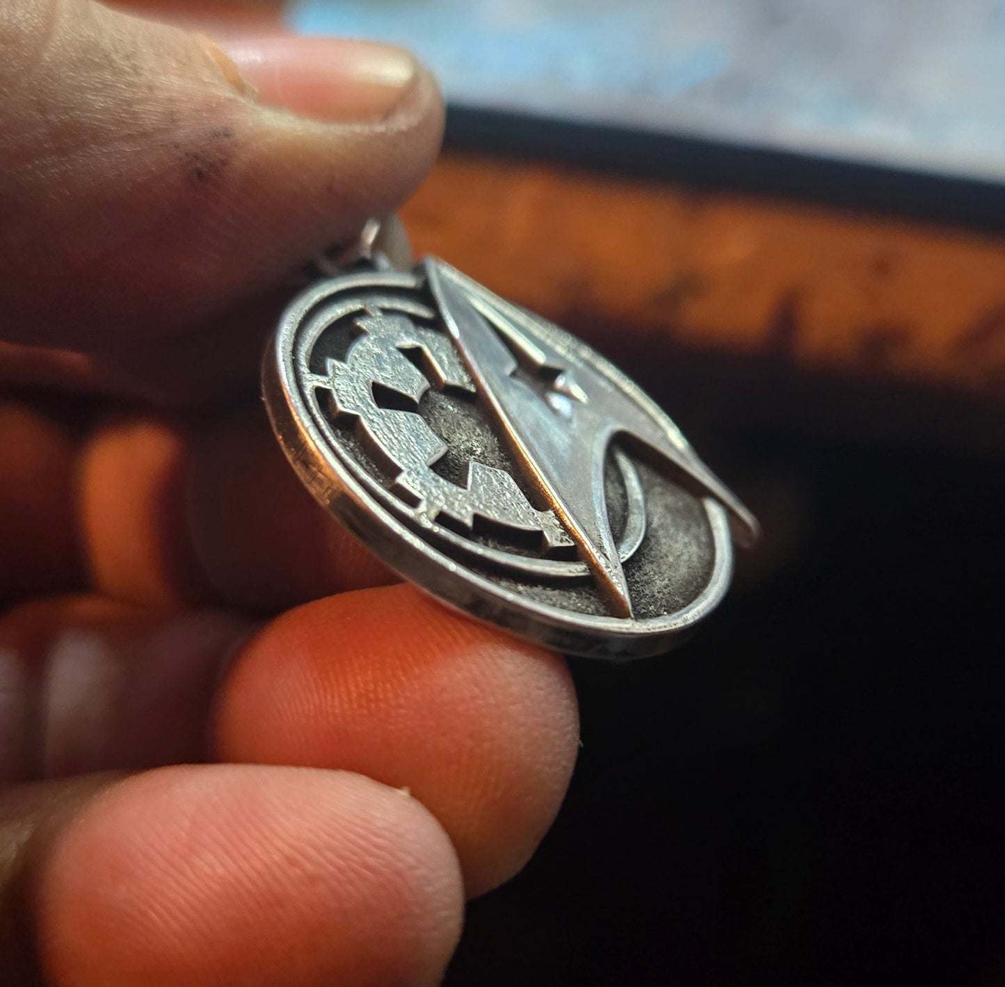 Custom Star Wars x Star Trek Crossover Pendant – Limited Edition