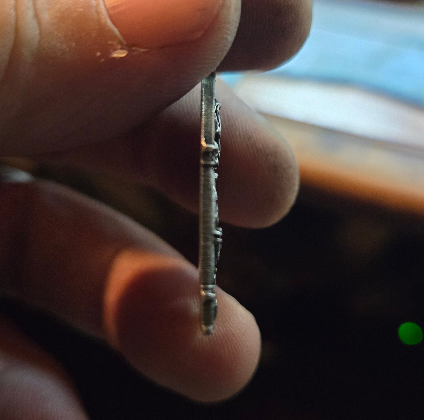 Custom The Crow Tombstone Pendant