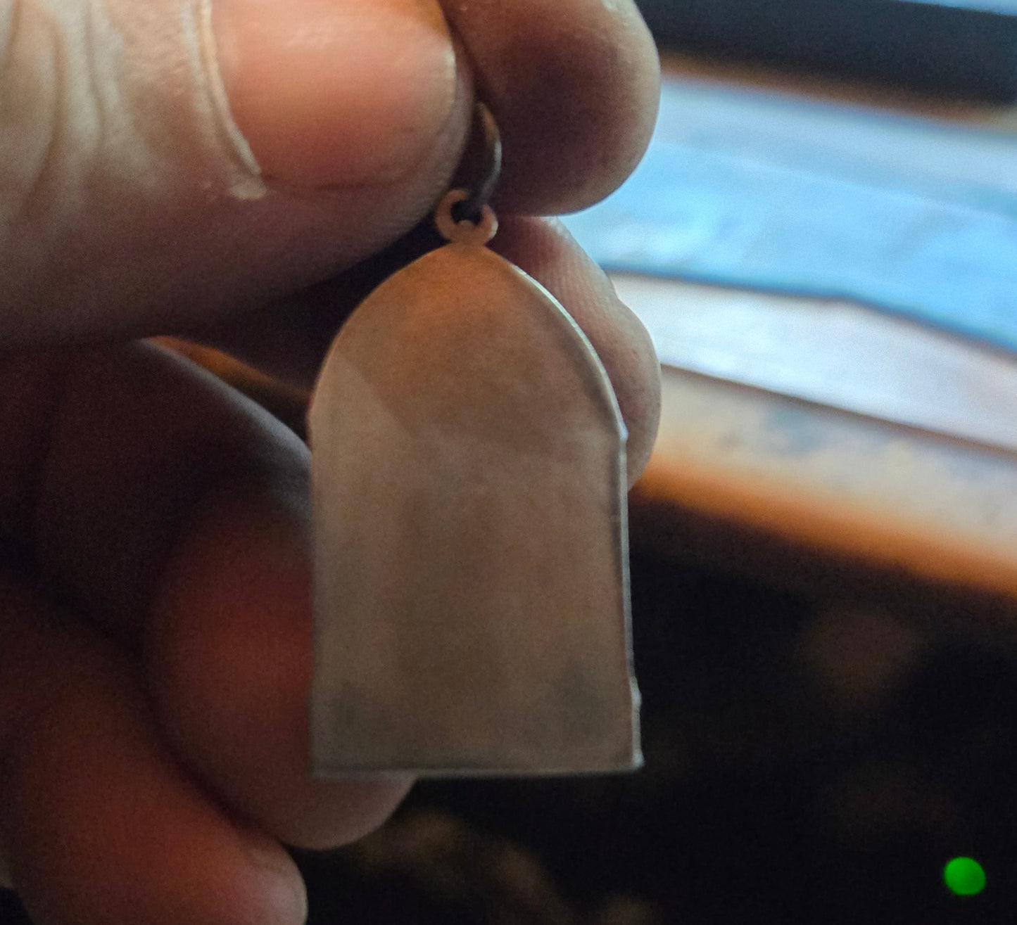 Custom The Crow Tombstone Pendant