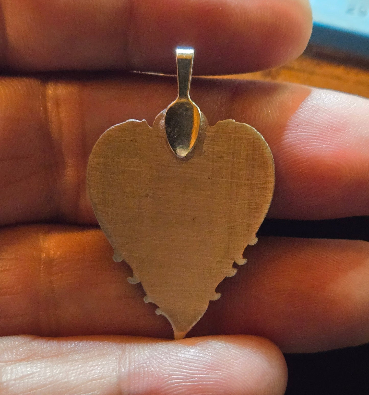 Custom Gothic Heart Pendant – Filigree & Skulls