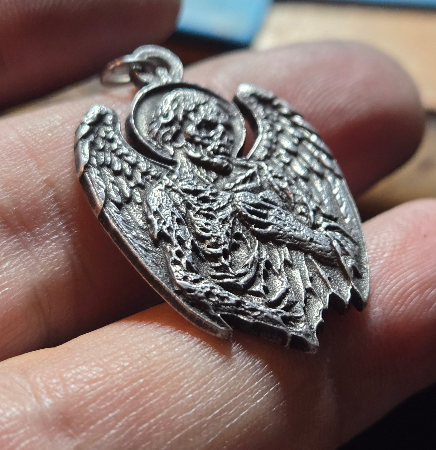 Custom Rotted Angel Pendant – Relic of the Fallen