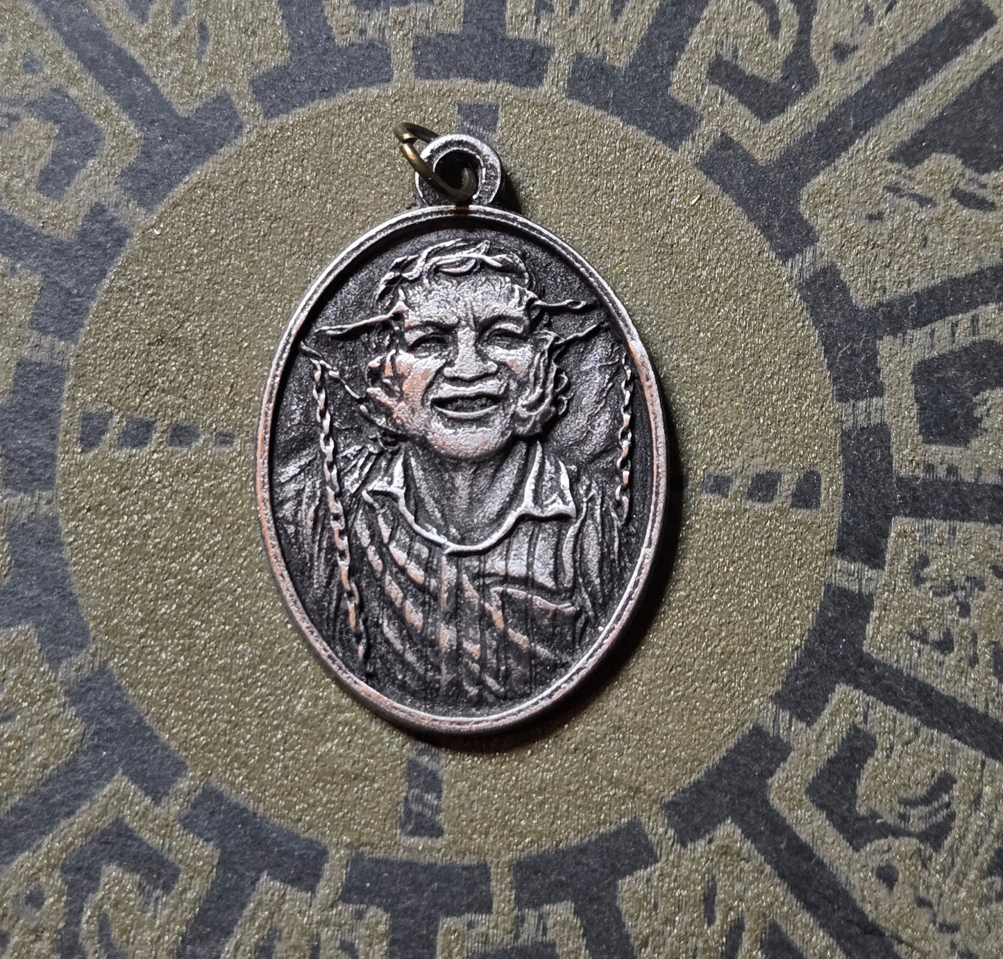 Custom Hellraiser “Jesus Wept” Pendant – Frank in Larry’s Skin