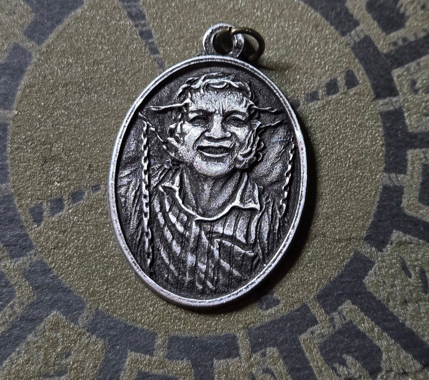 Custom Hellraiser “Jesus Wept” Pendant – Frank in Larry’s Skin