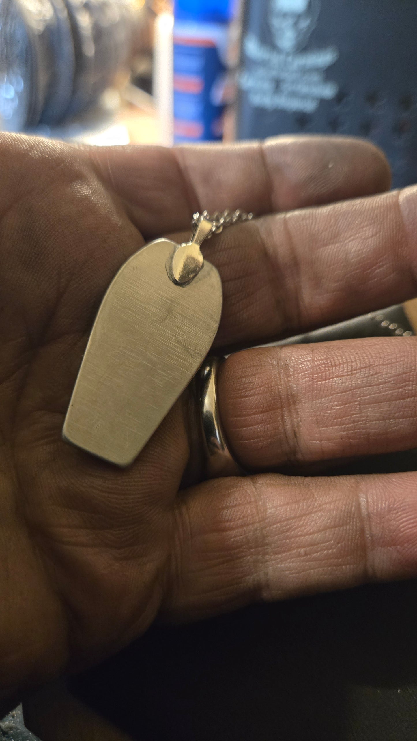 The Crow Inspired Coffin Pendant – Handmade Gothic Raven Necklace
