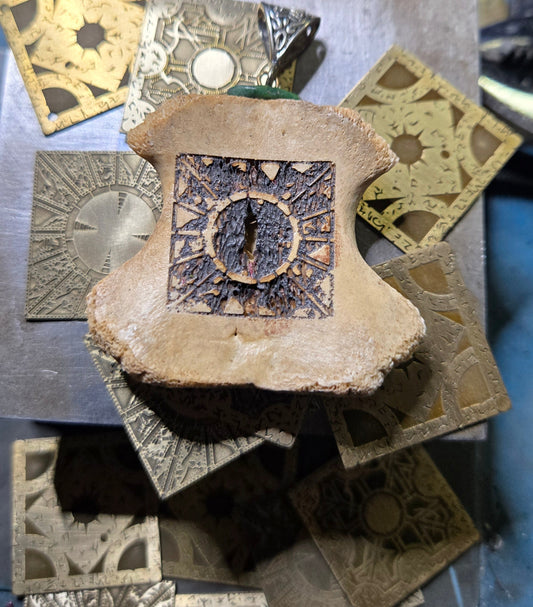 Lament Configuration Bone Artifact Pendant