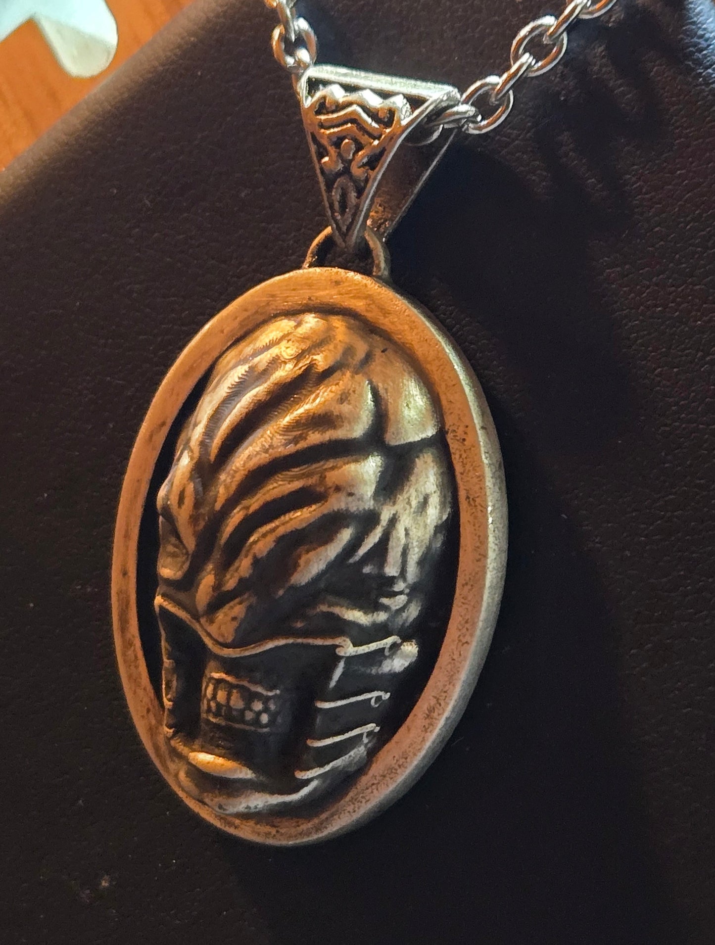 .925 Sterling Silver Chatterer Cenobite Pendant