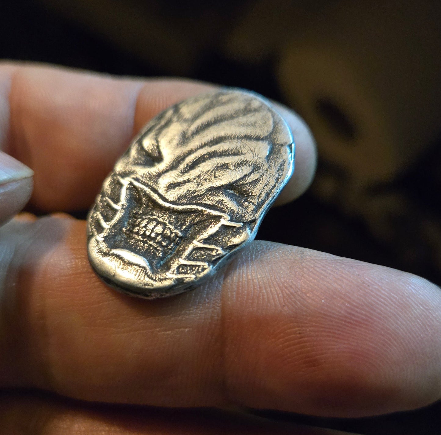 Custom Hellraiser-Themed Chatterer push style pin