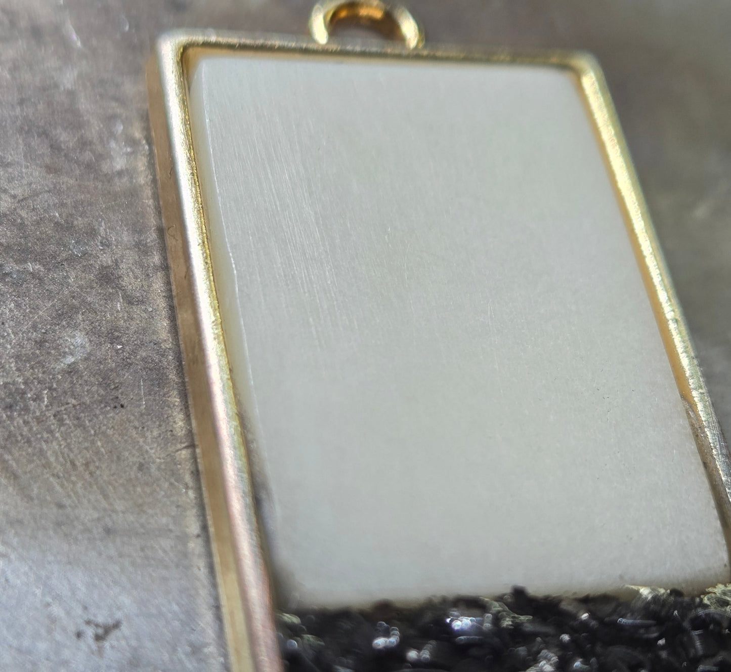 Custom Relic Pendant – Human Bone, Dinosaur Bone & Meteorite