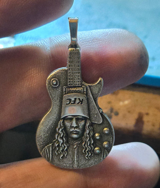 Custom Buckethead Les Paul Pendant