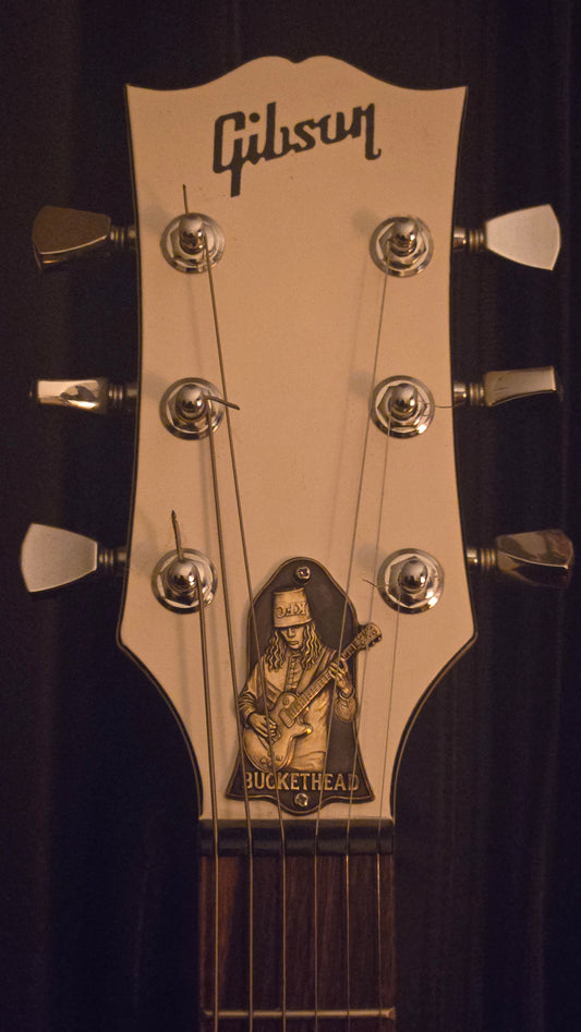 Custom Brass Buckethead Truss Rod Cover – Fits Gibson Les Paul