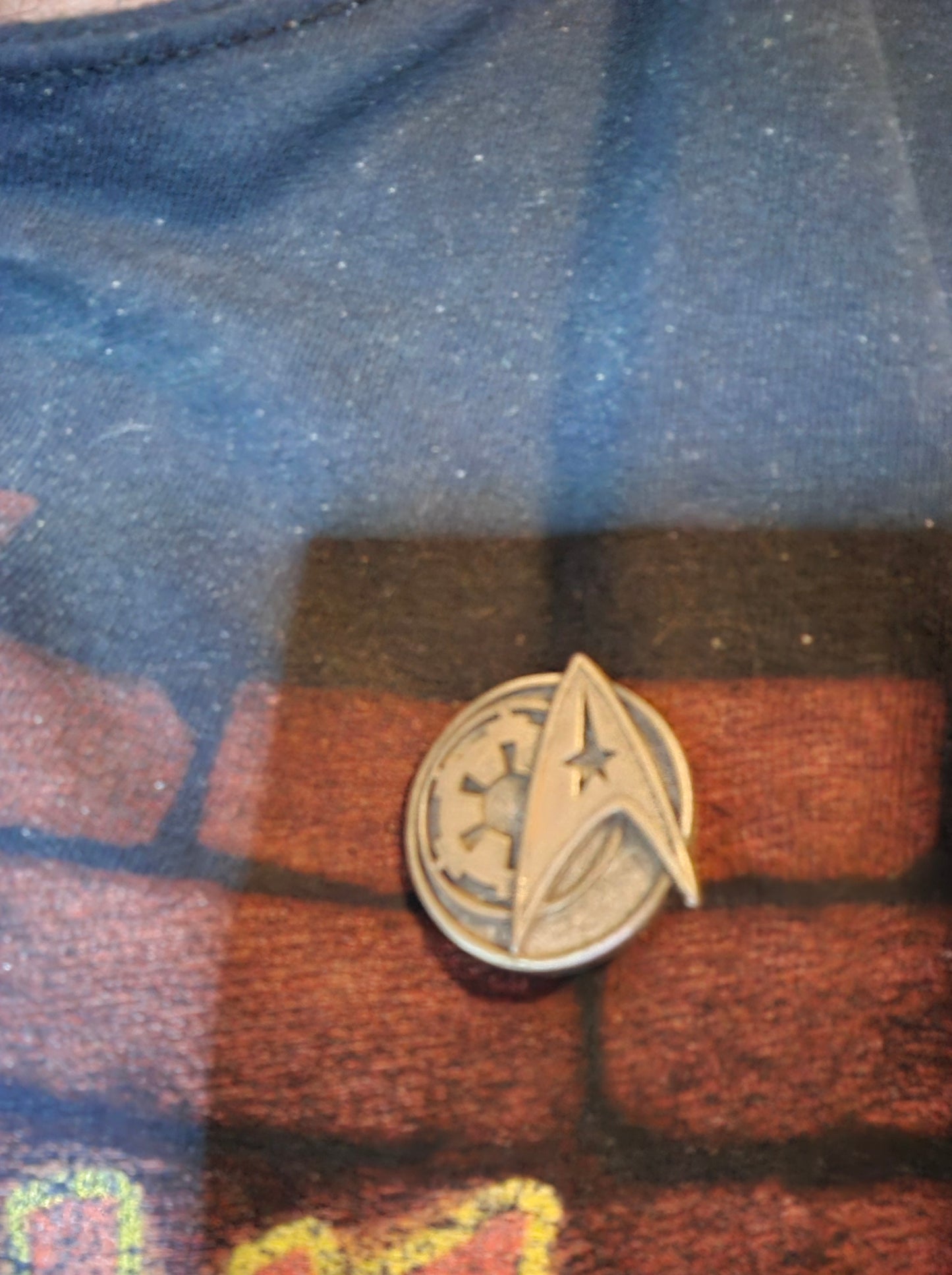 Custom Star Wars x Star Trek Crossover Pendant – Limited Edition