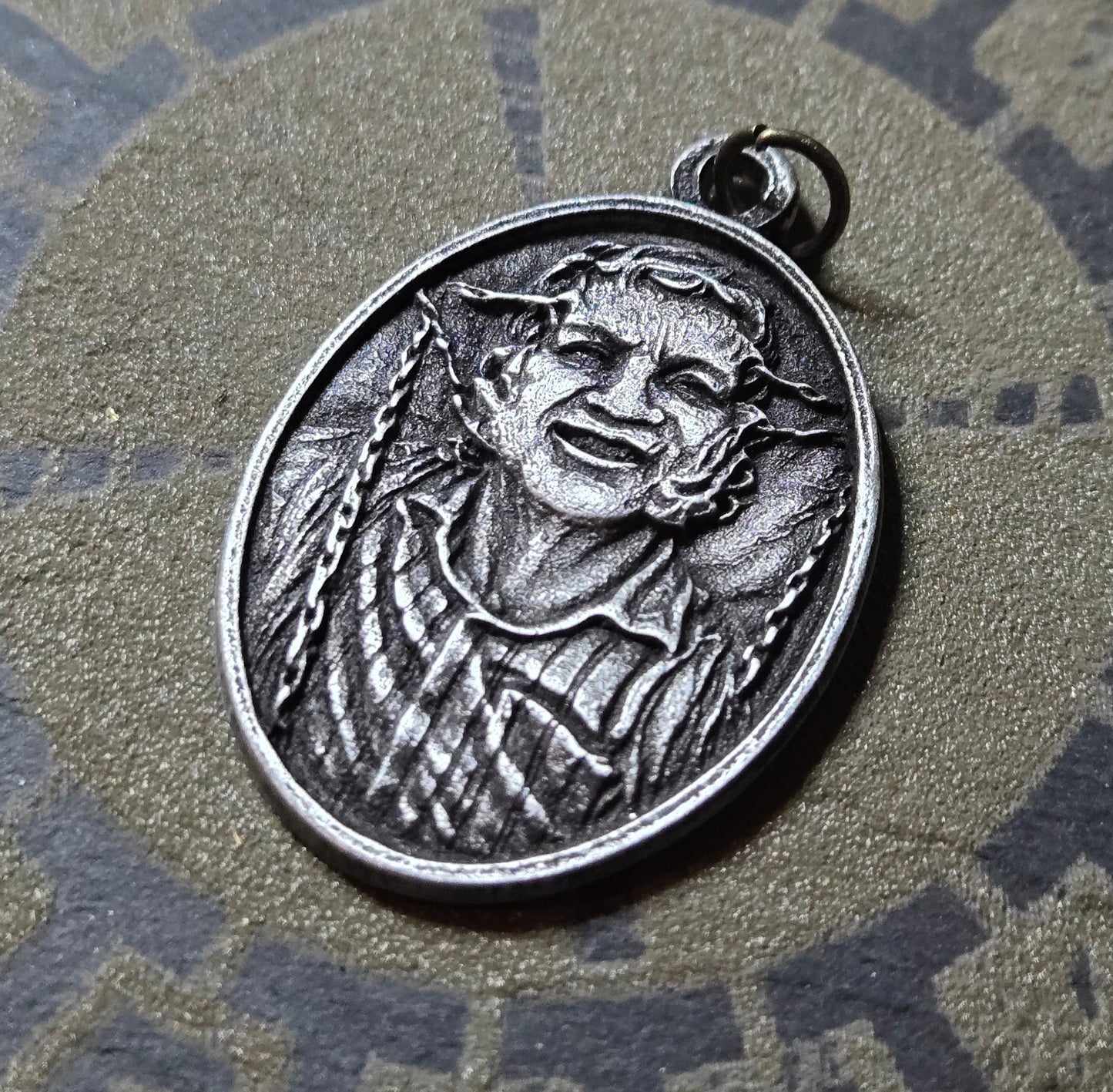Custom Hellraiser “Jesus Wept” Pendant – Frank in Larry’s Skin