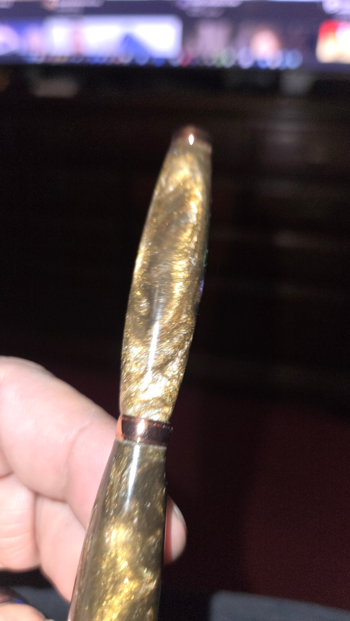 Custom Hand-Turned Galaxy Pen