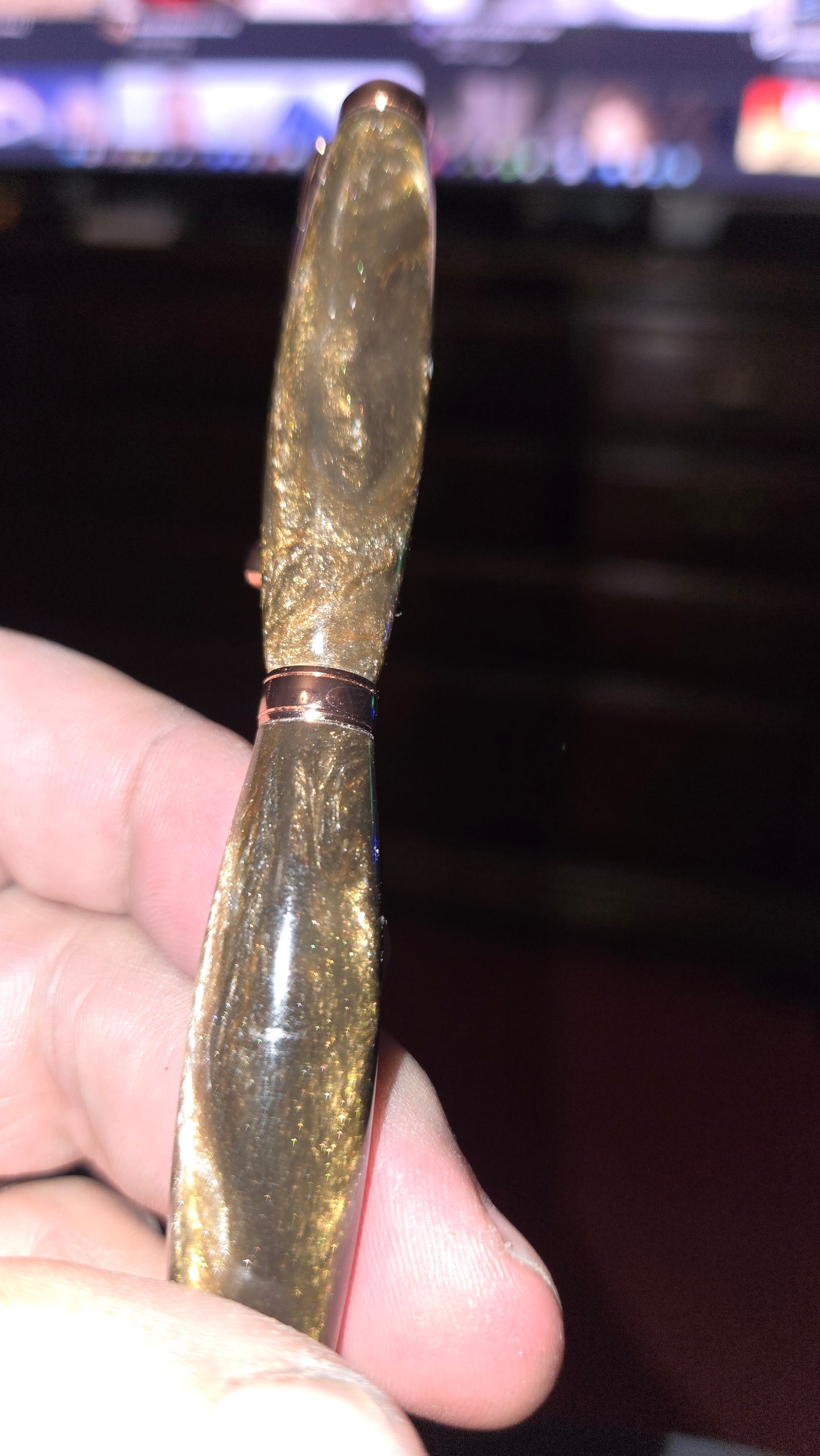 Custom Hand-Turned Galaxy Pen