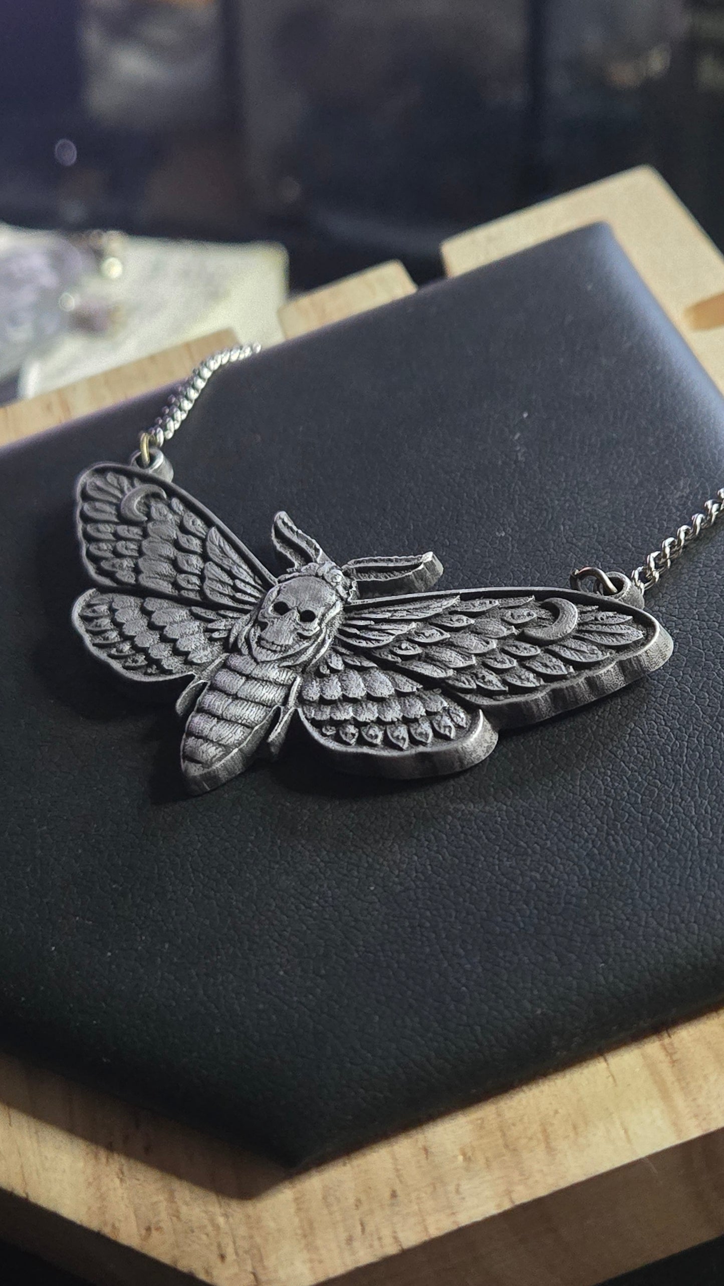 Death Moth Pendant – A Winged Omen