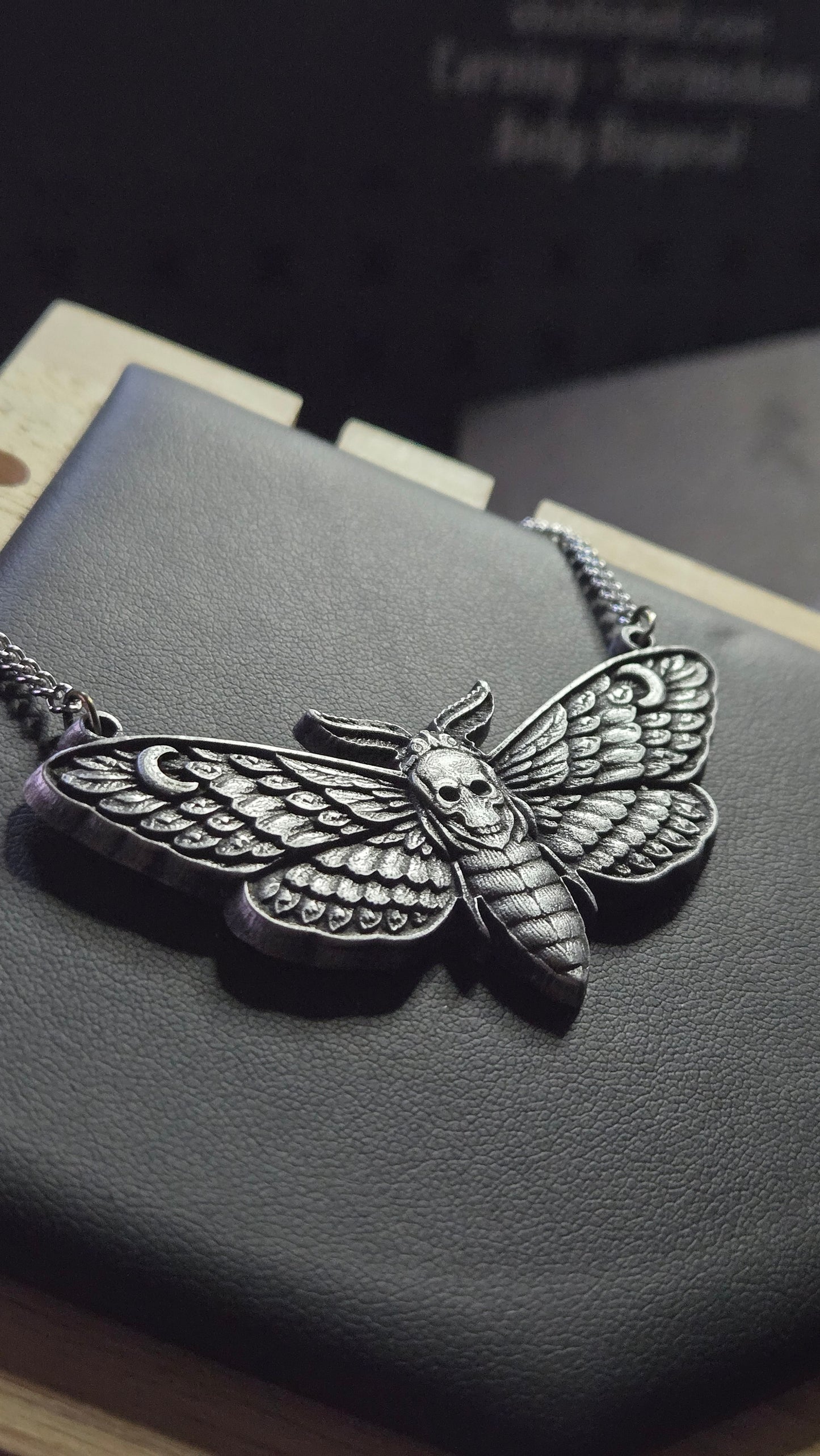 Death Moth Pendant – A Winged Omen