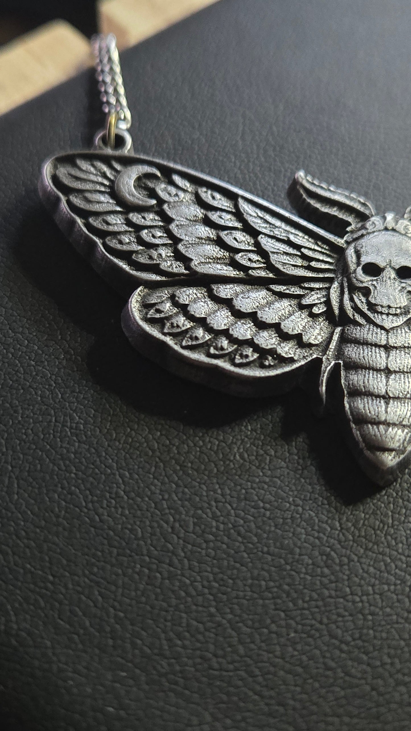 Death Moth Pendant – A Winged Omen