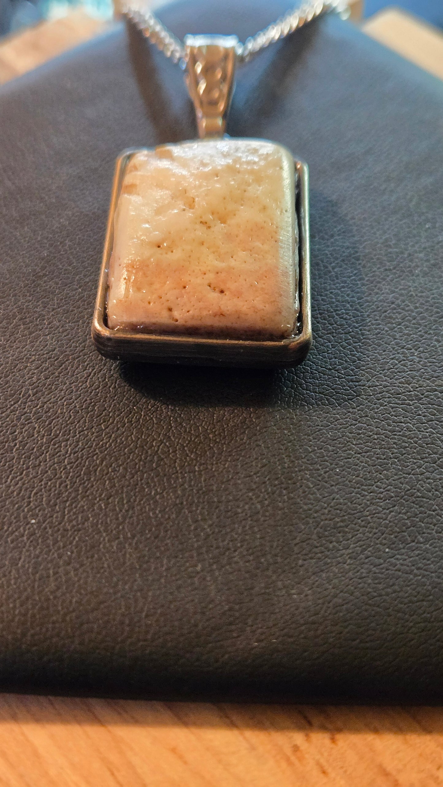 Real Human Skull Fragment Pendant – One-of-a-Kind Relic