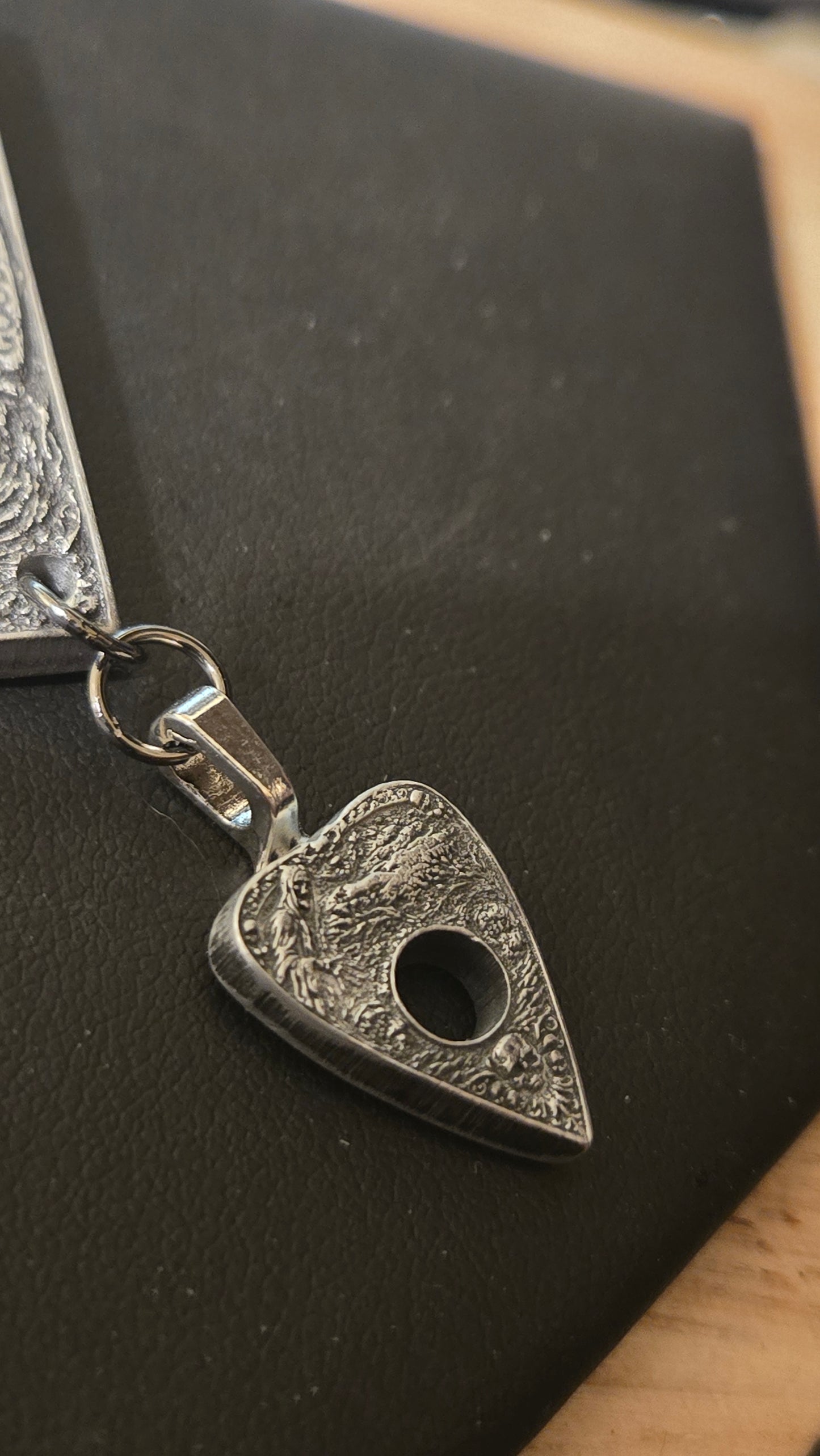 Custom Witch Board Pendant with Planchette