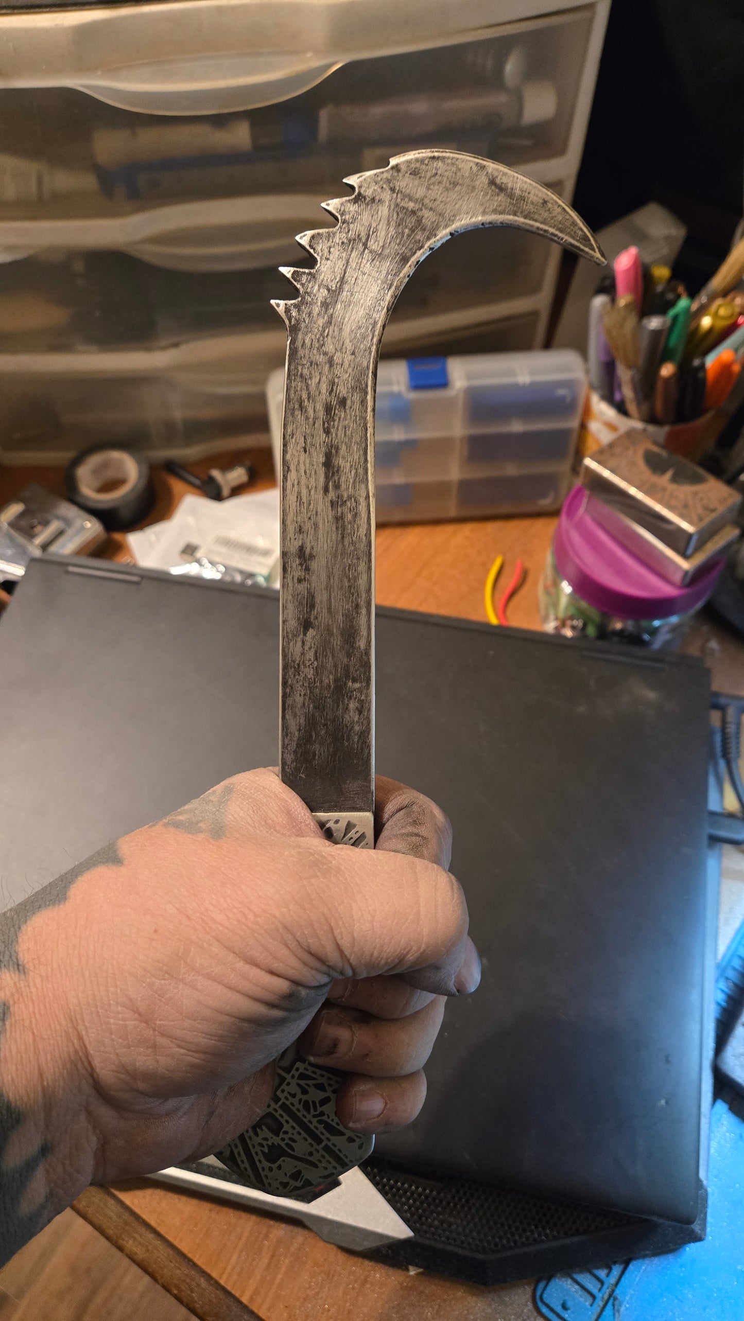 Custom Hellraiser Pinhead Hooked Blade