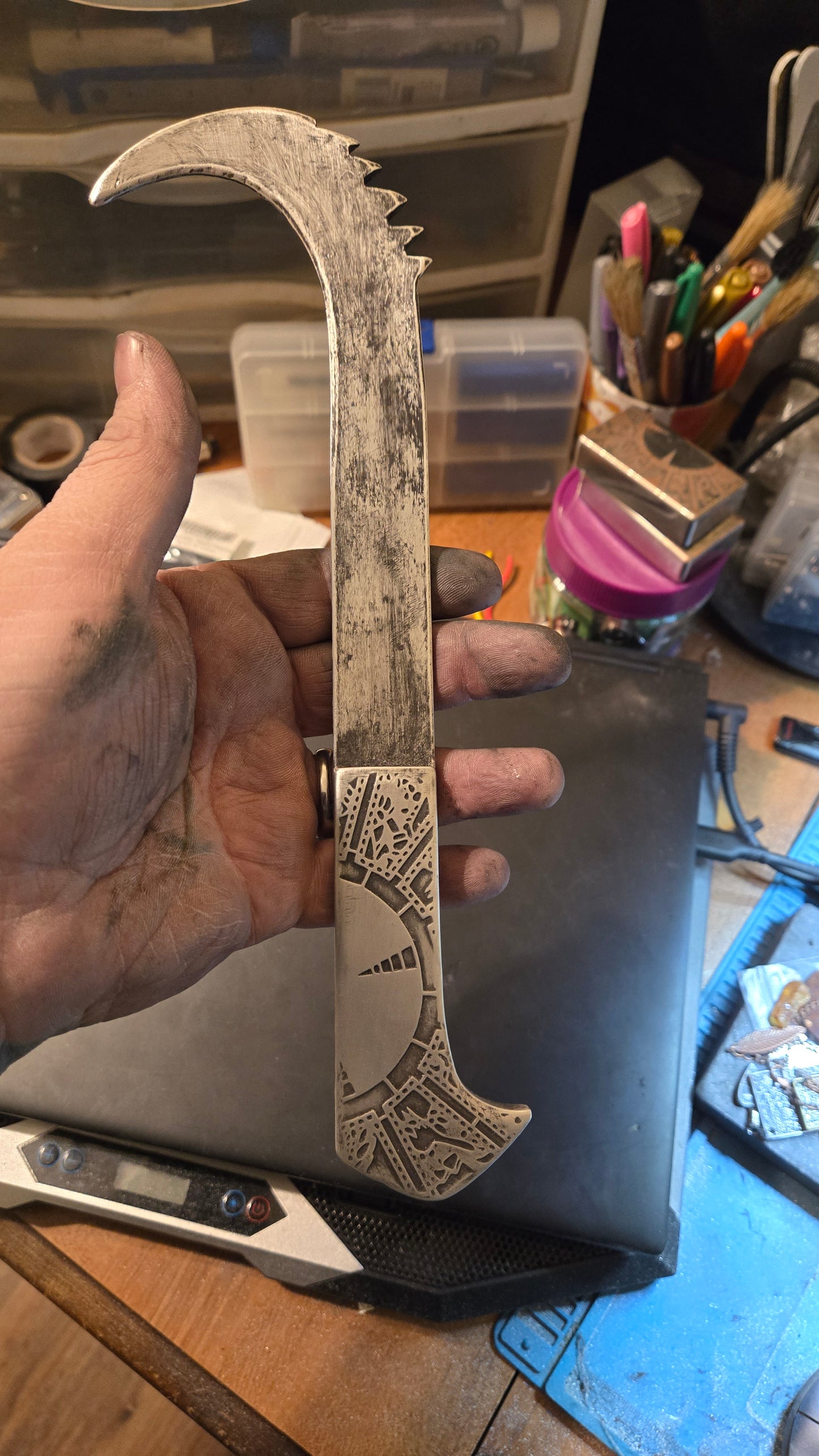 Custom Hellraiser Pinhead Hooked Blade