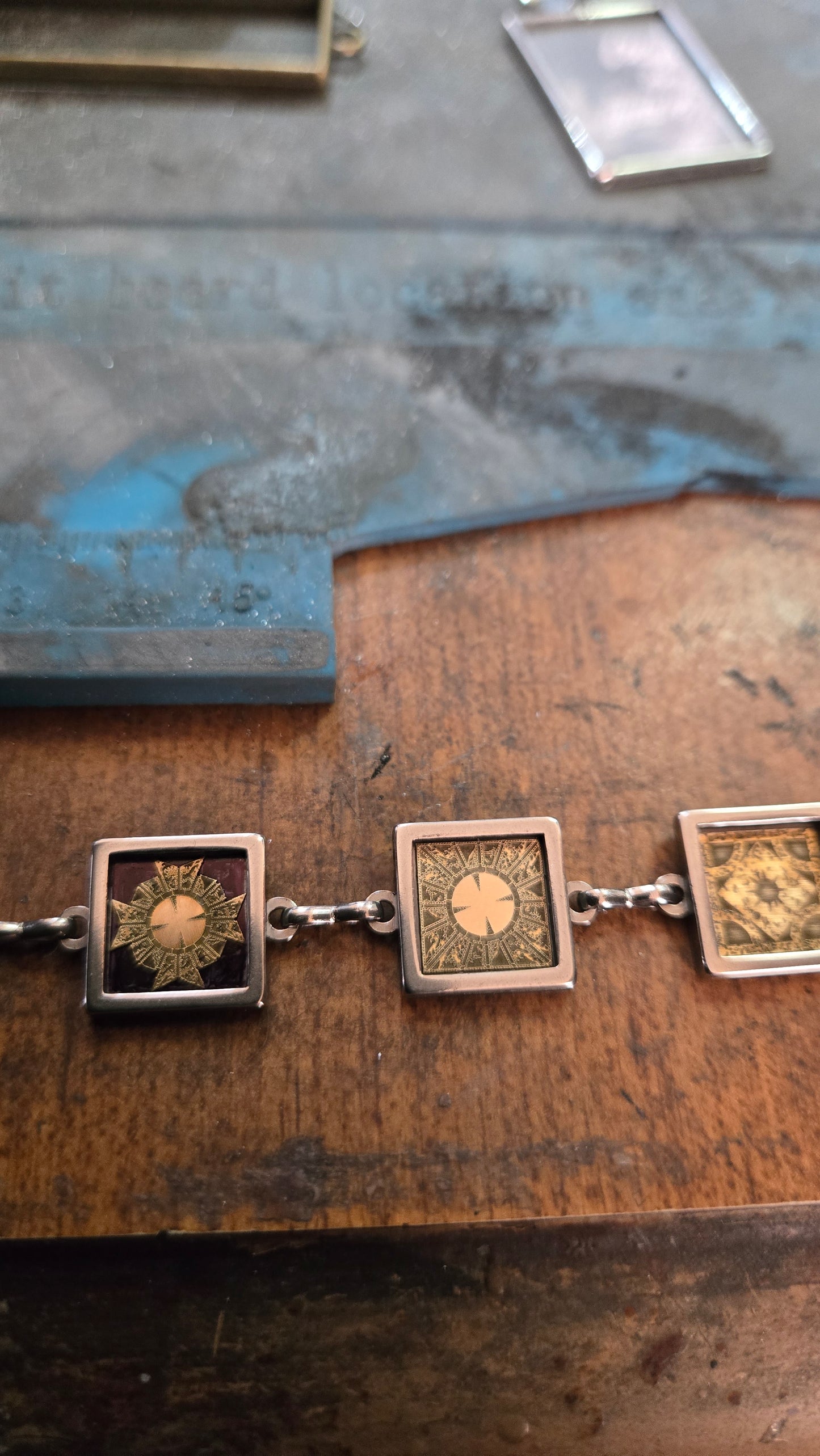 Custom Lament Configuration Panel Bracelet "All box panels"