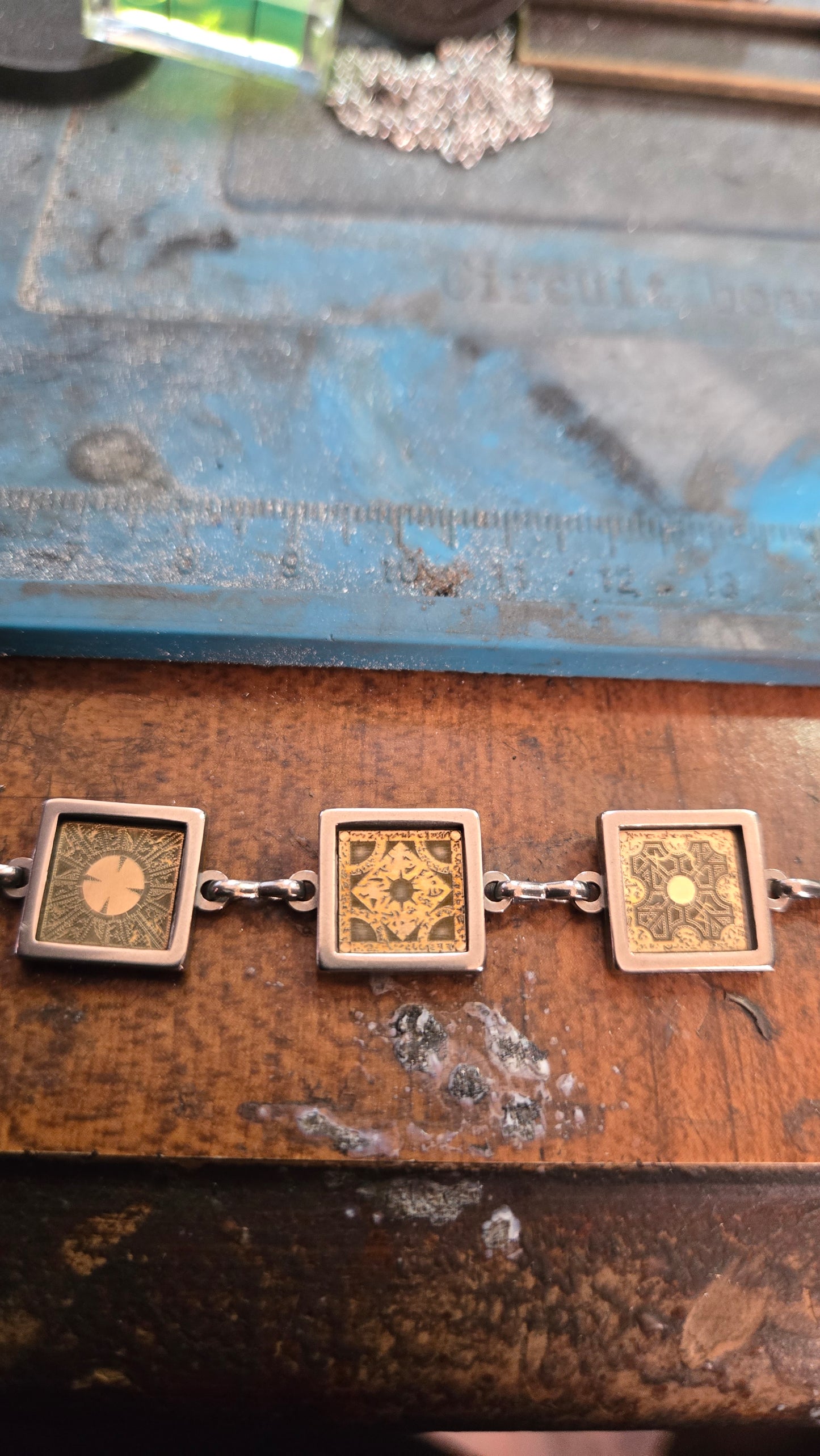 Custom Lament Configuration Panel Bracelet "All box panels"