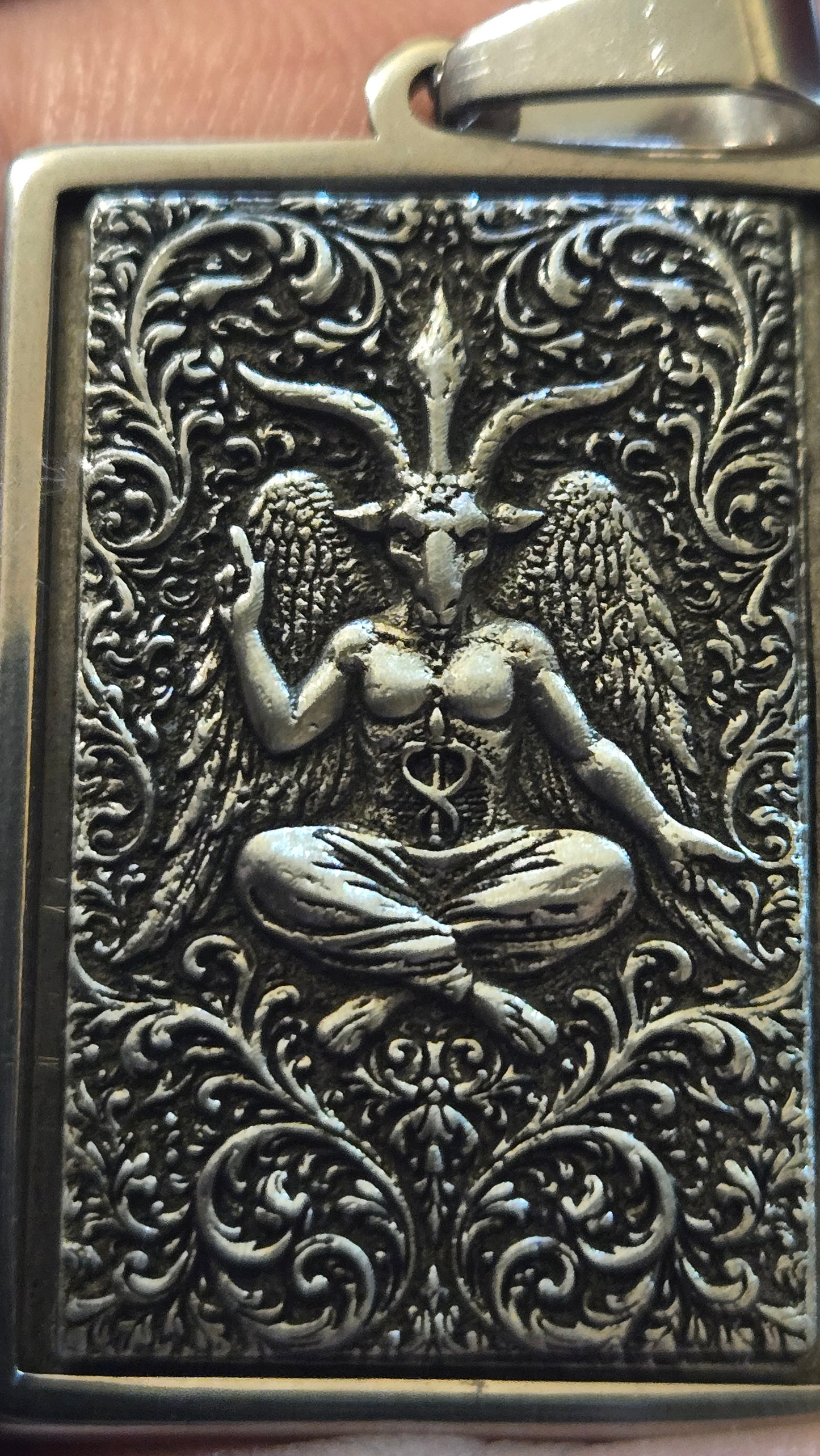 Custom Baphomet Pendant in 316 Surgical Steel