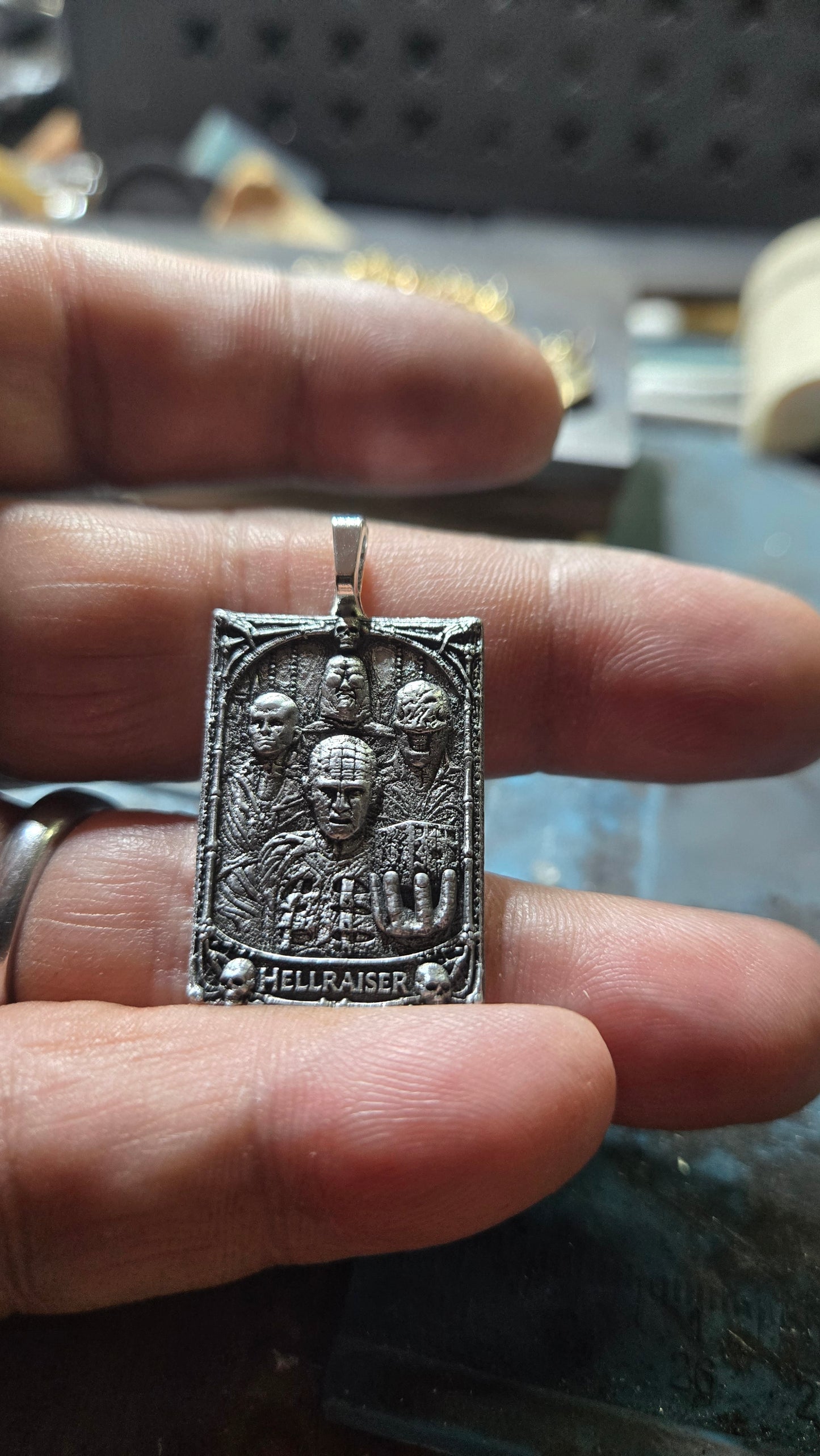 Custom Hellraiser Cenobites Pendant