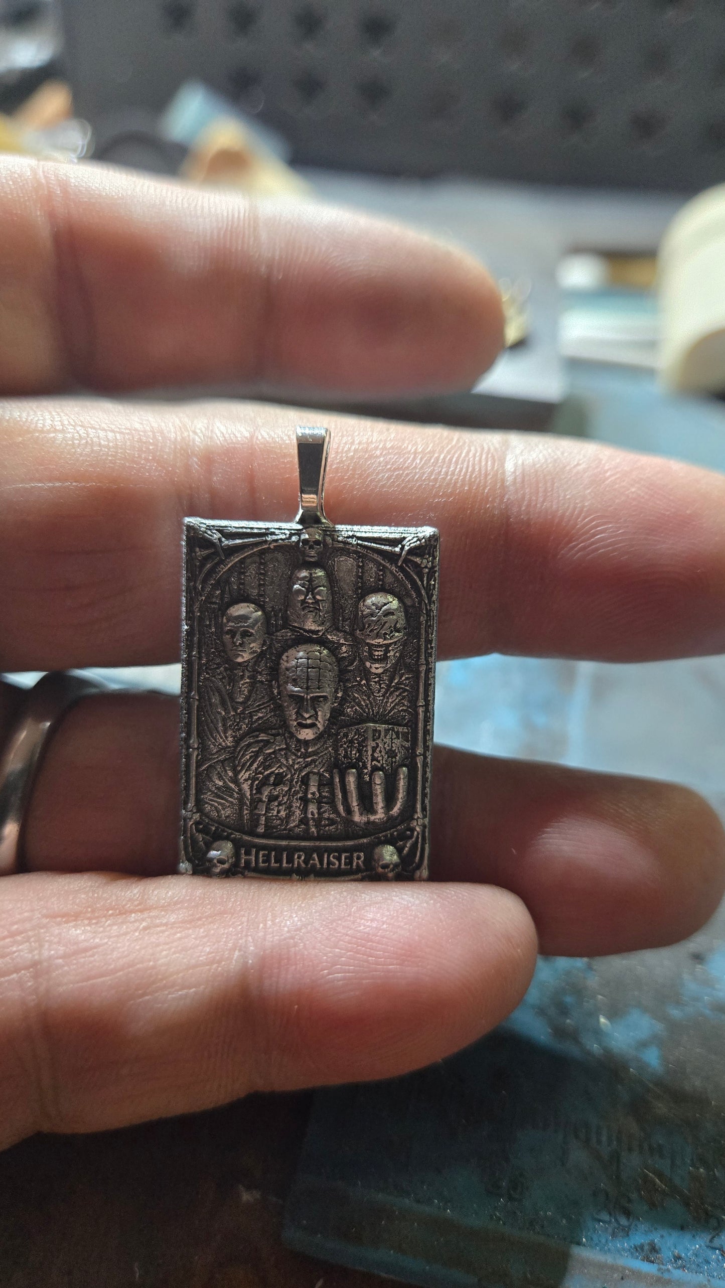 Custom Hellraiser Cenobites Pendant