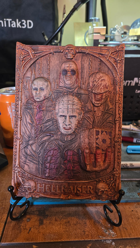 Hellraiser Cenobites Bas Relief – Hand Finished