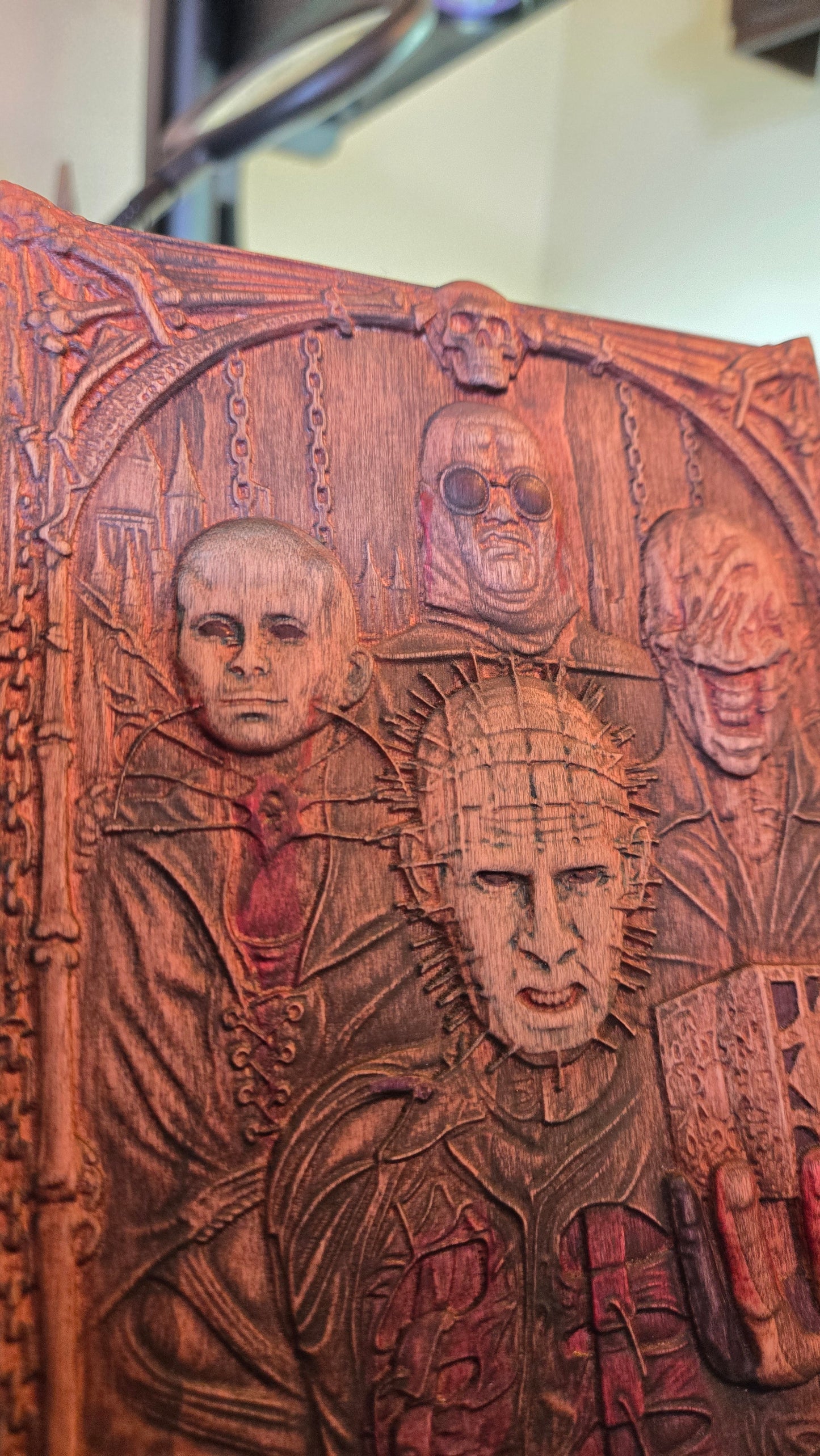 Hellraiser Cenobites Bas Relief – Hand Finished