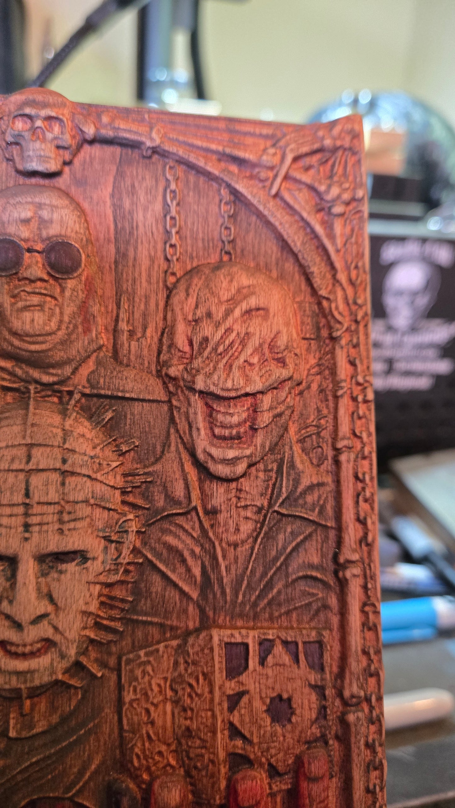 Hellraiser Cenobites Bas Relief – Hand Finished