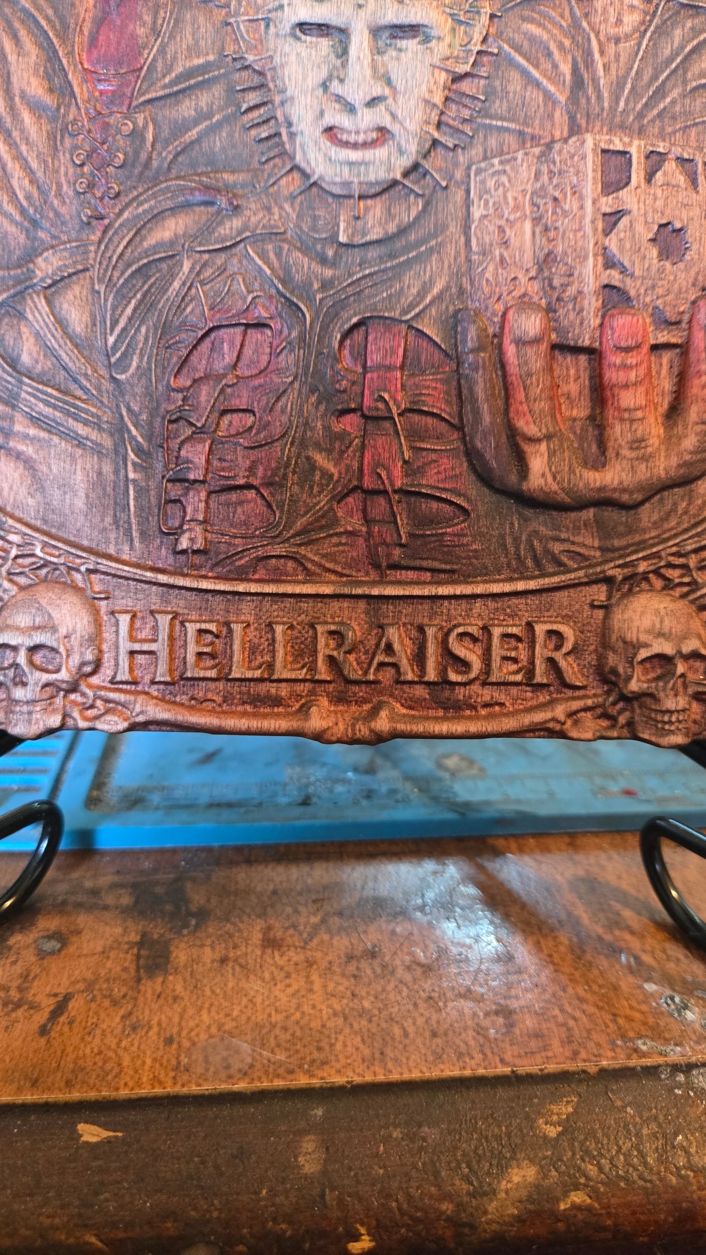 Hellraiser Cenobites Bas Relief – Hand Finished