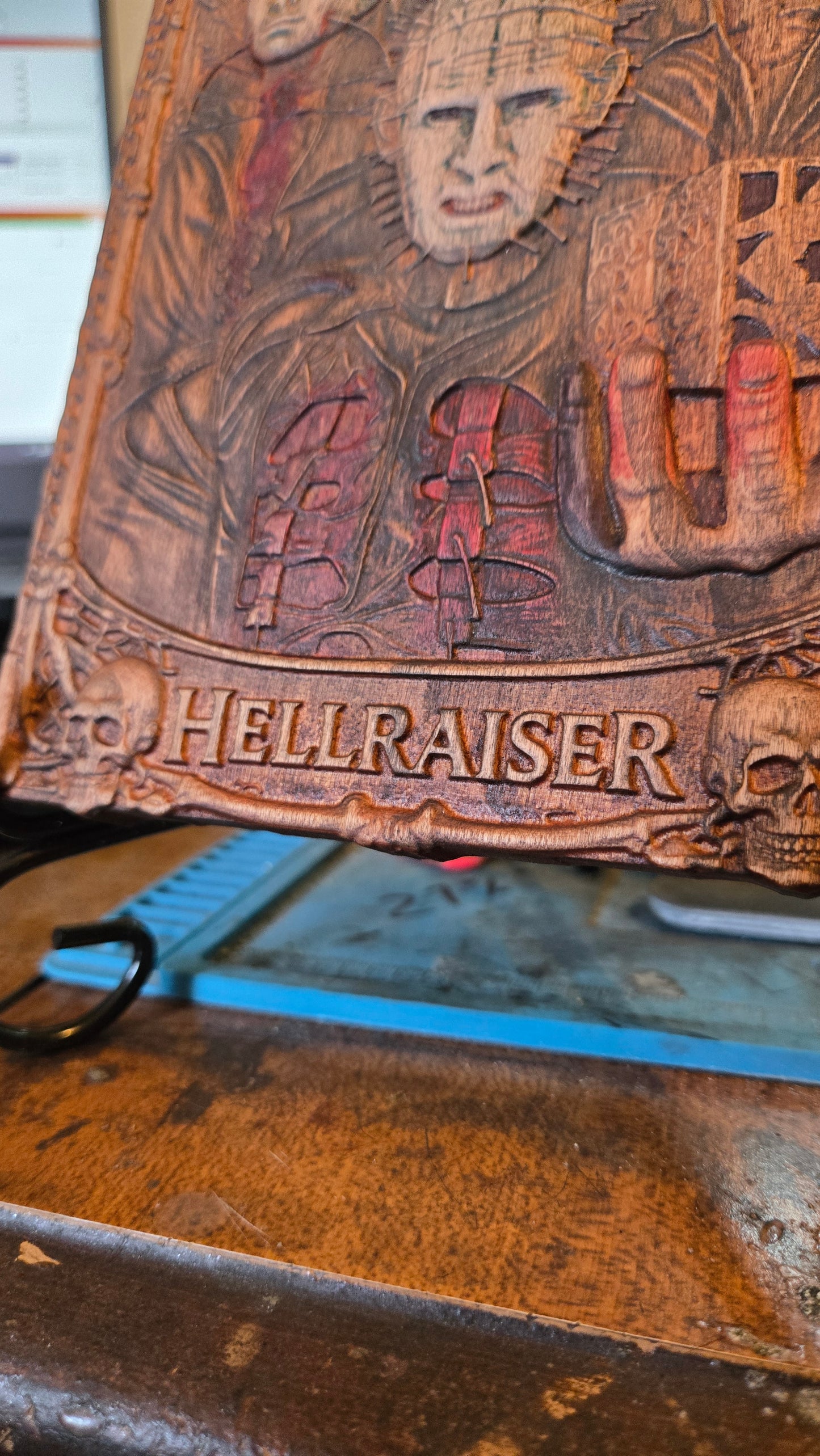 Hellraiser Cenobites Bas Relief – Hand Finished
