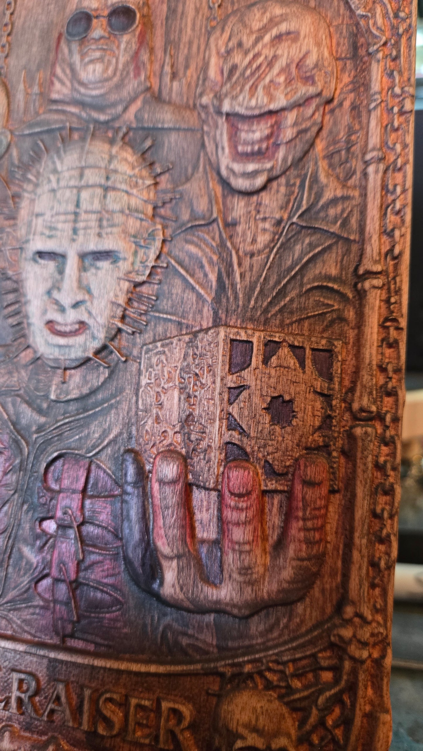 Hellraiser Cenobites Bas Relief – Hand Finished