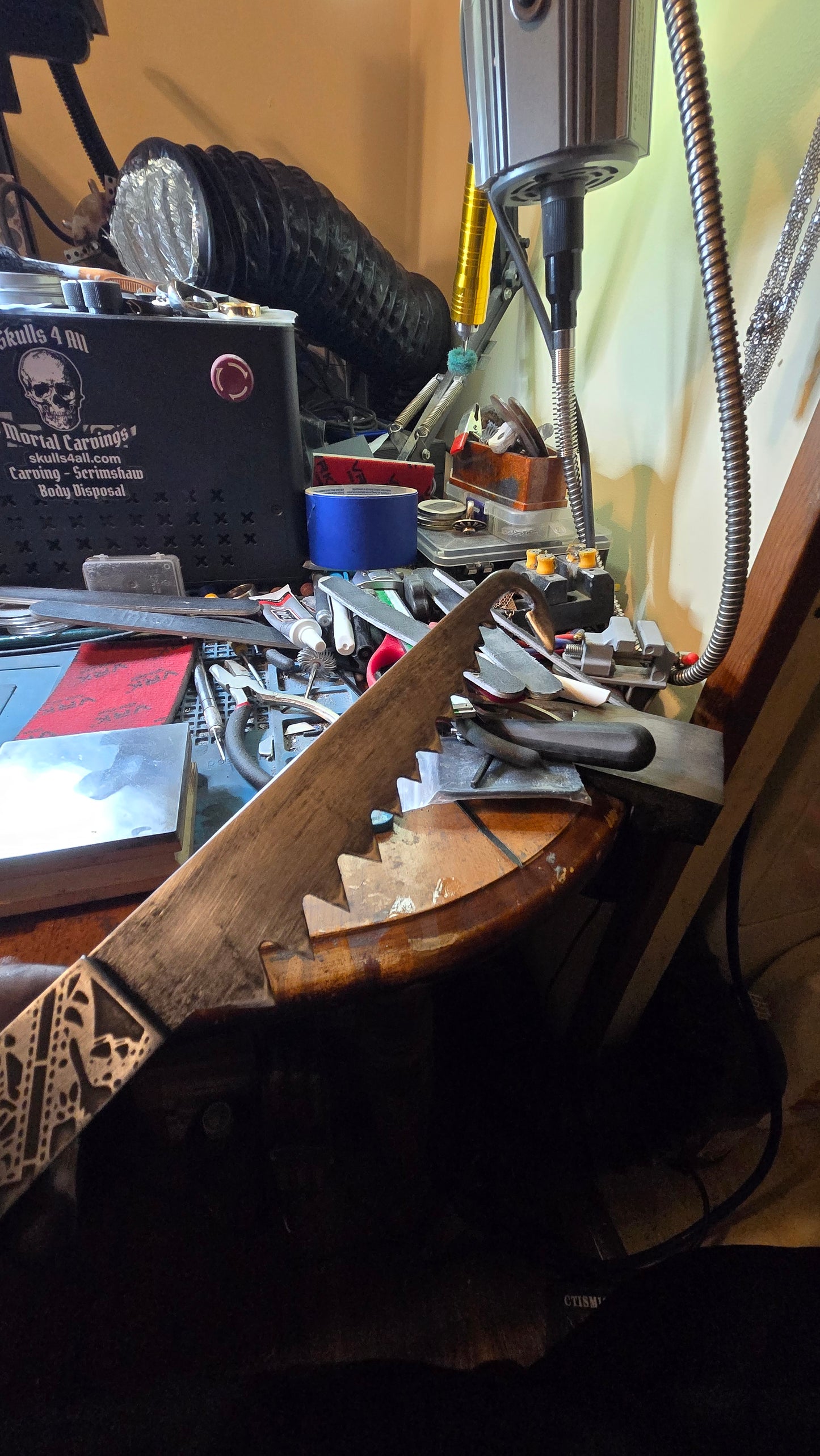 Female Cenobite Hooked Saw Blade