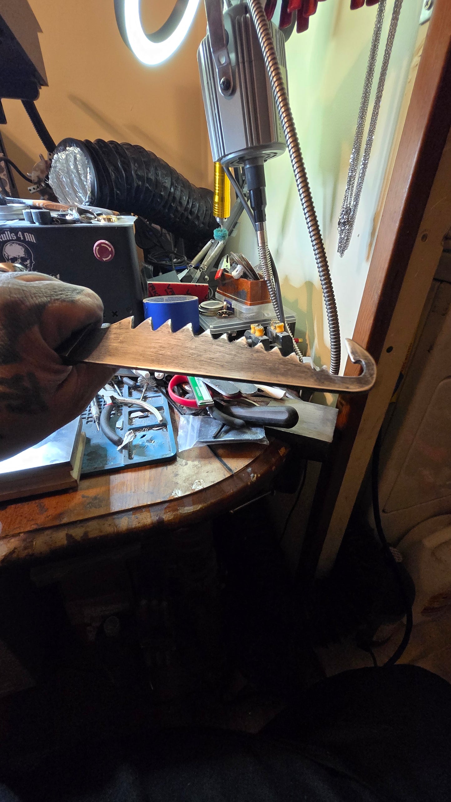 Female Cenobite Hooked Saw Blade