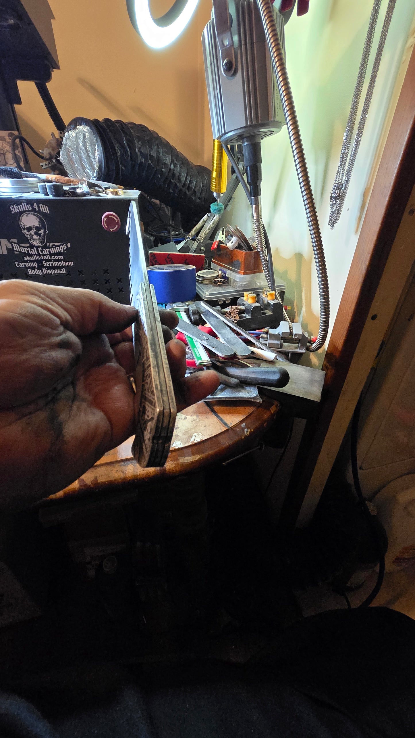 Female Cenobite Hooked Saw Blade