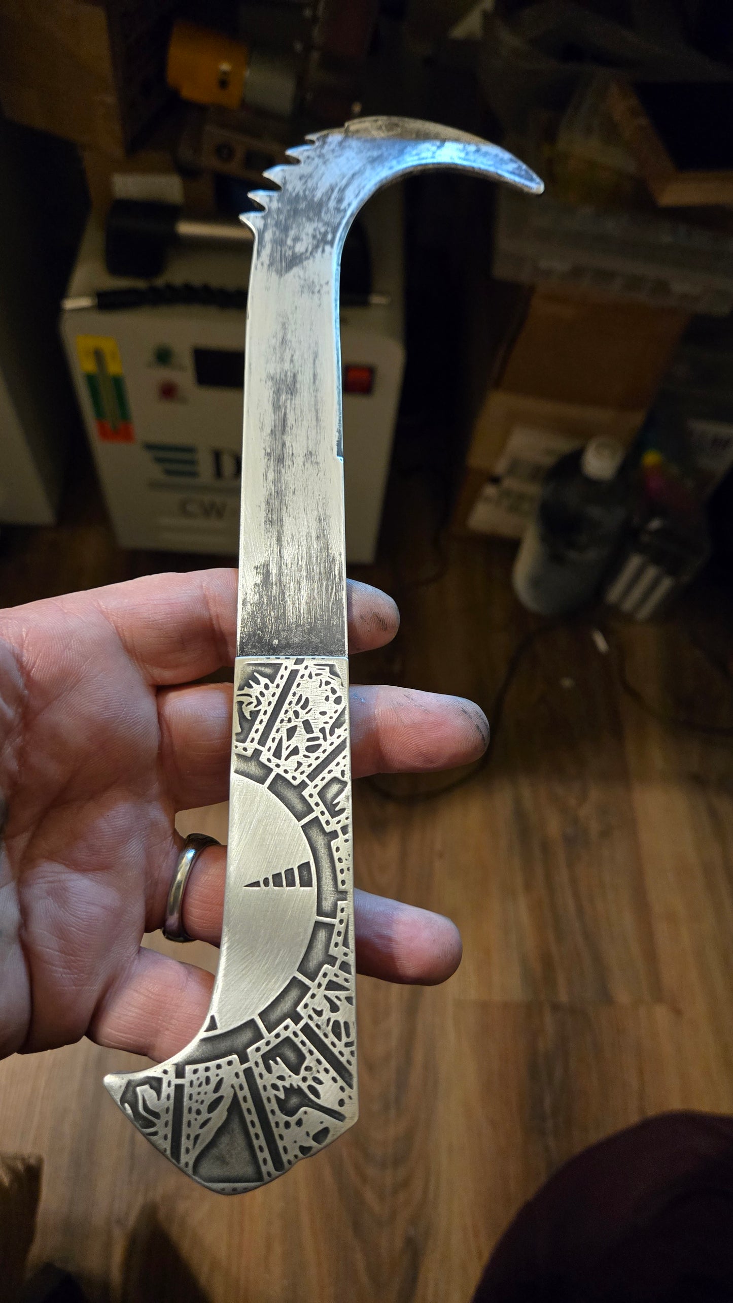 Custom Hellraiser Pinhead Hooked Blade