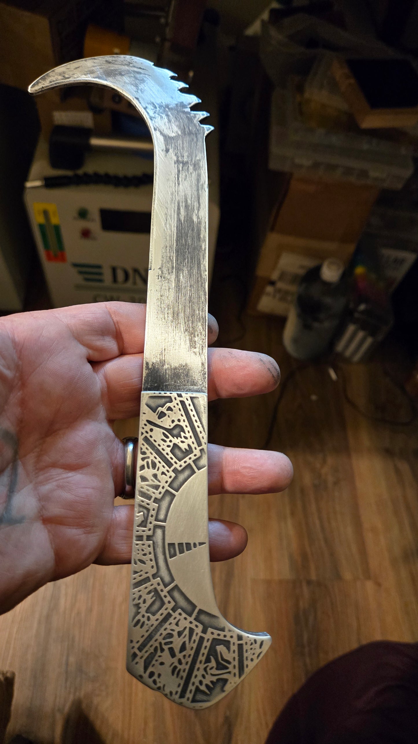 Custom Hellraiser Pinhead Hooked Blade