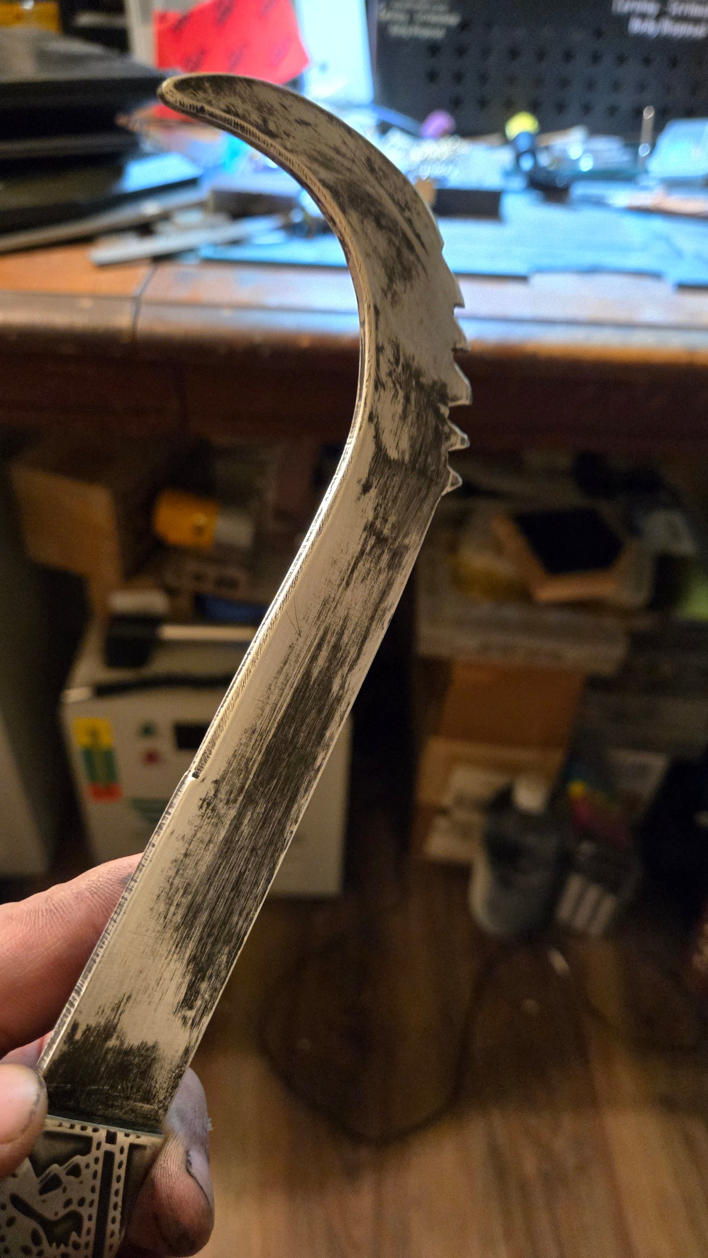 Custom Hellraiser Pinhead Hooked Blade