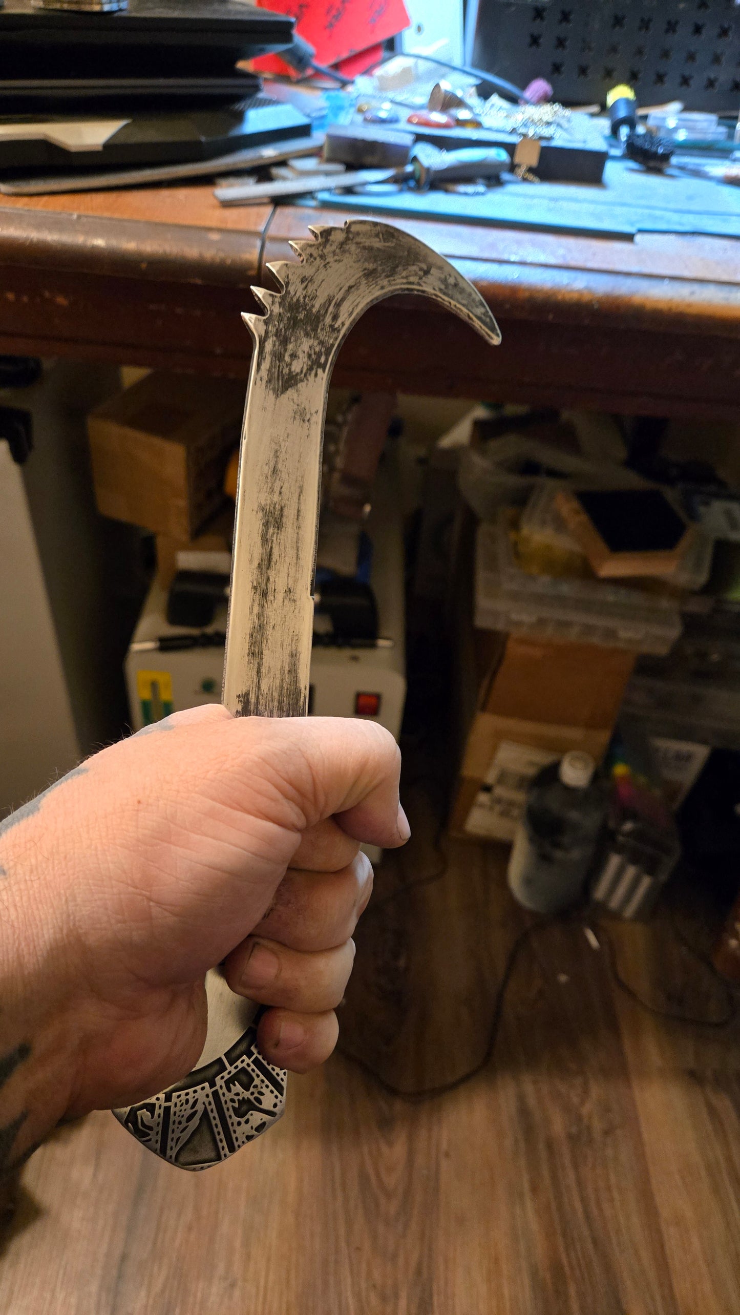 Custom Hellraiser Pinhead Hooked Blade